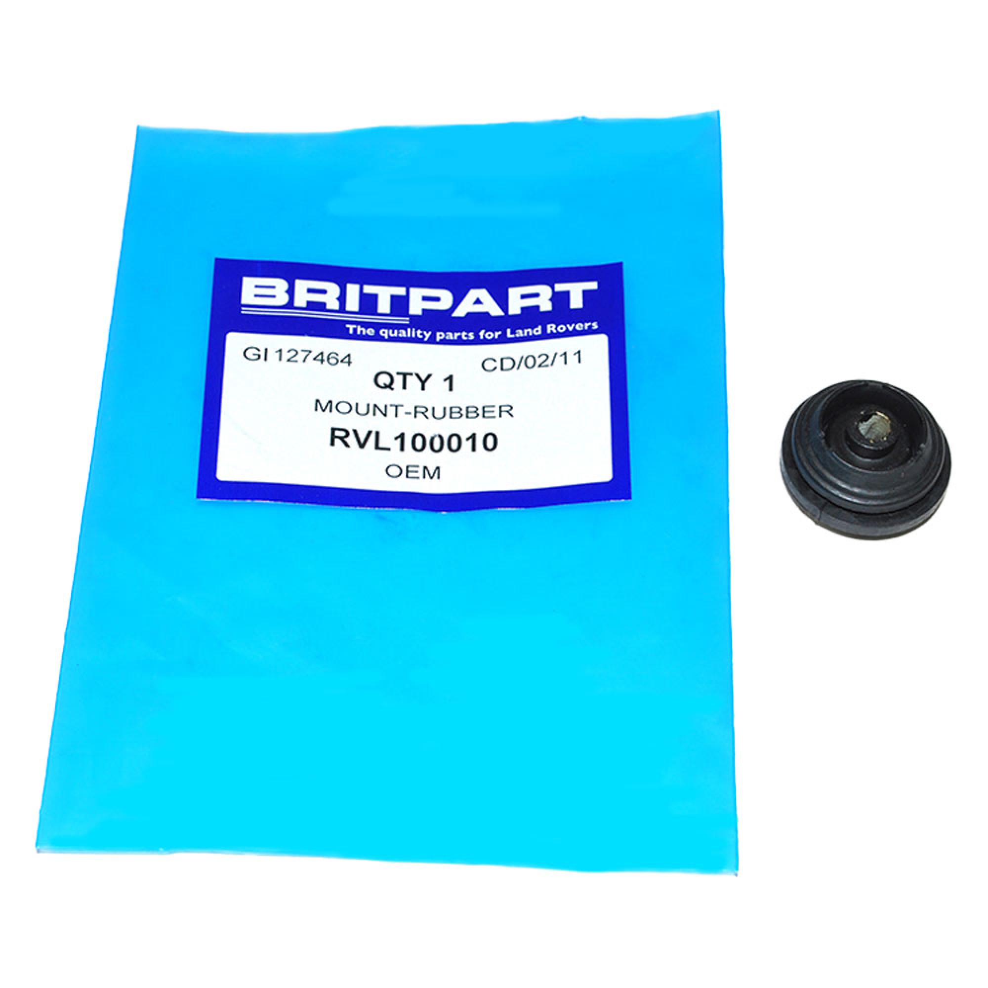 RVL100010 - Mounting Rubber Air Compressor Rear