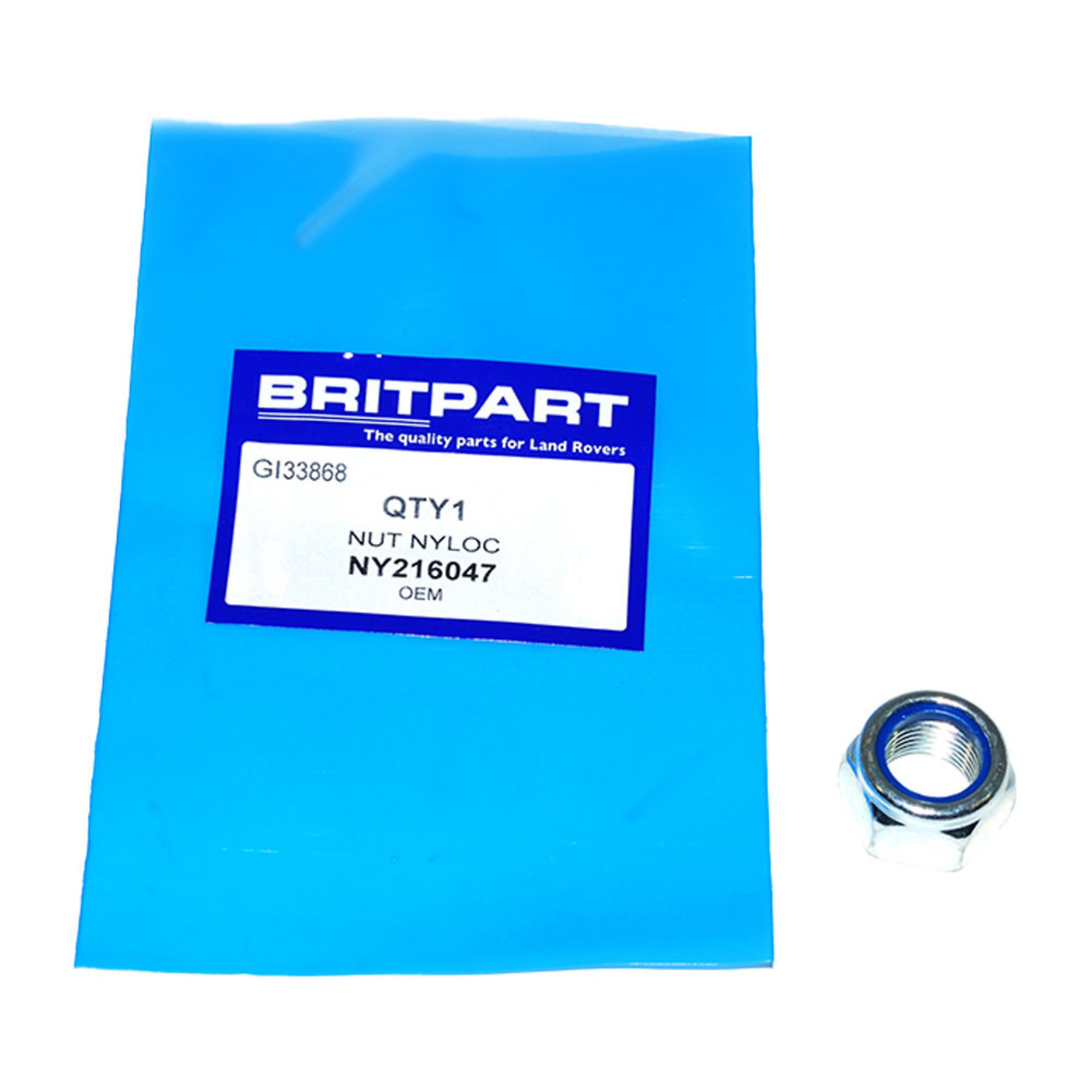 NY216047 - Locknut 16mm Lower Ball Joint