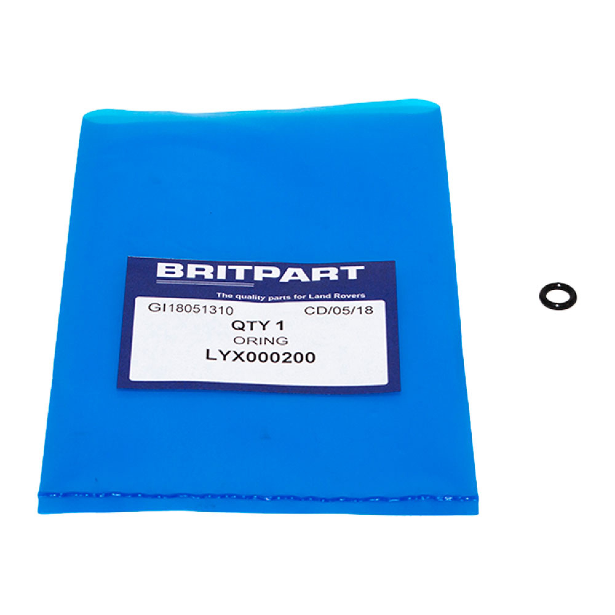 LYX000200 - Genuine Small O Ring Filter Cover 3.0L Diesel