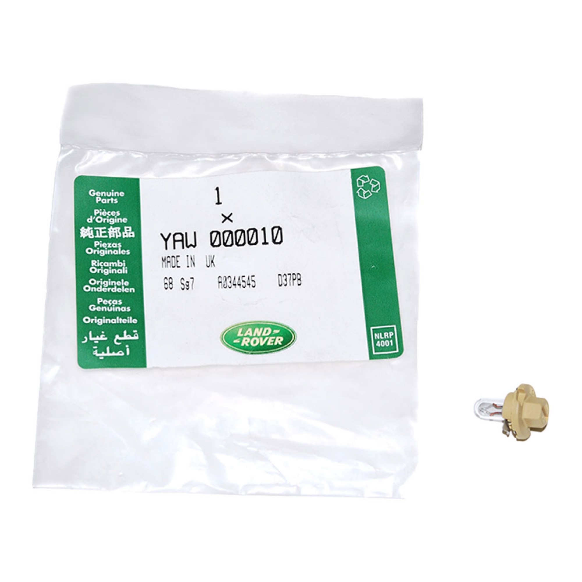 YAW000010 - Genuine Bulb Instrument Cluster