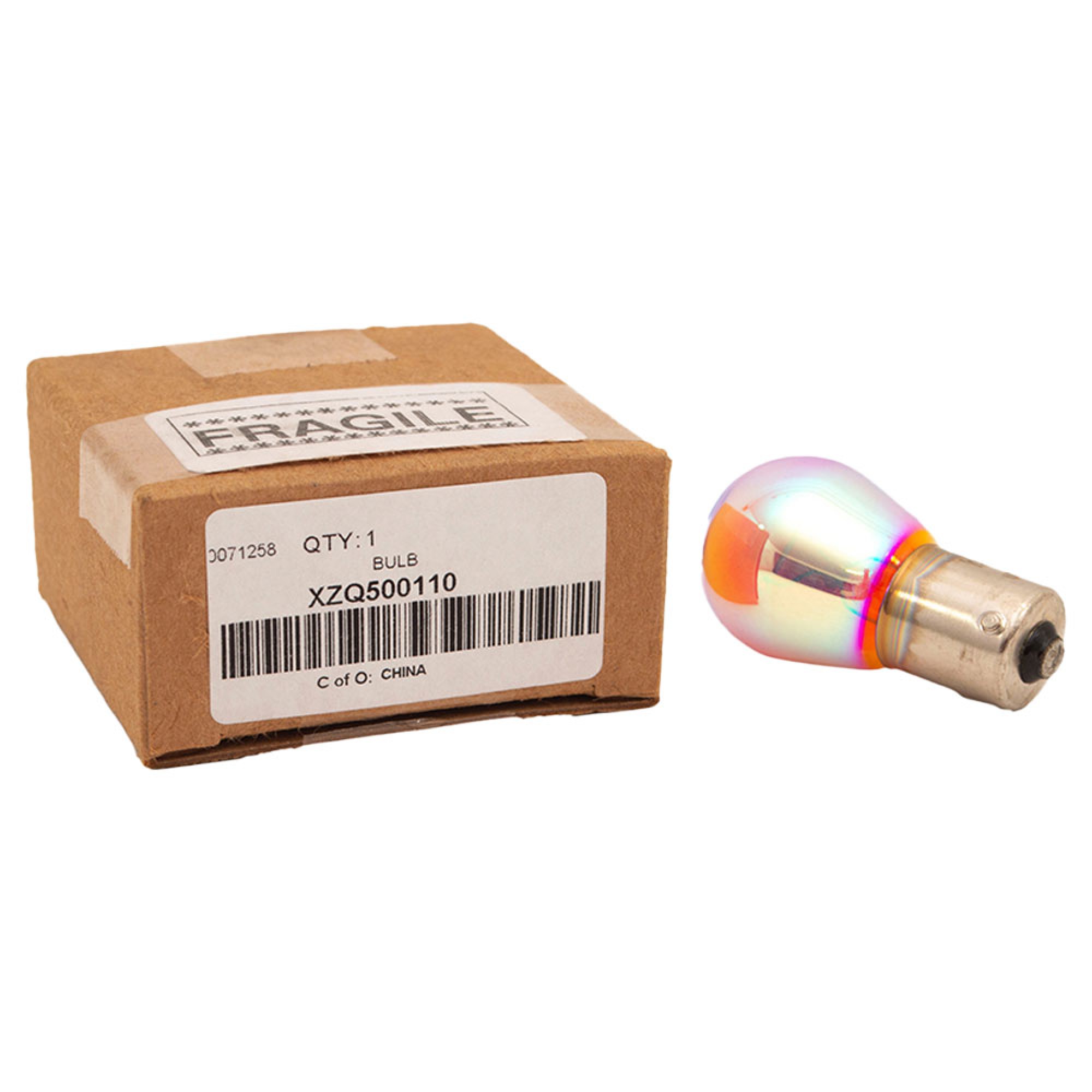 XZQ500110 - Bulb Rear Fog Lamp Exterior Decor Black Silver