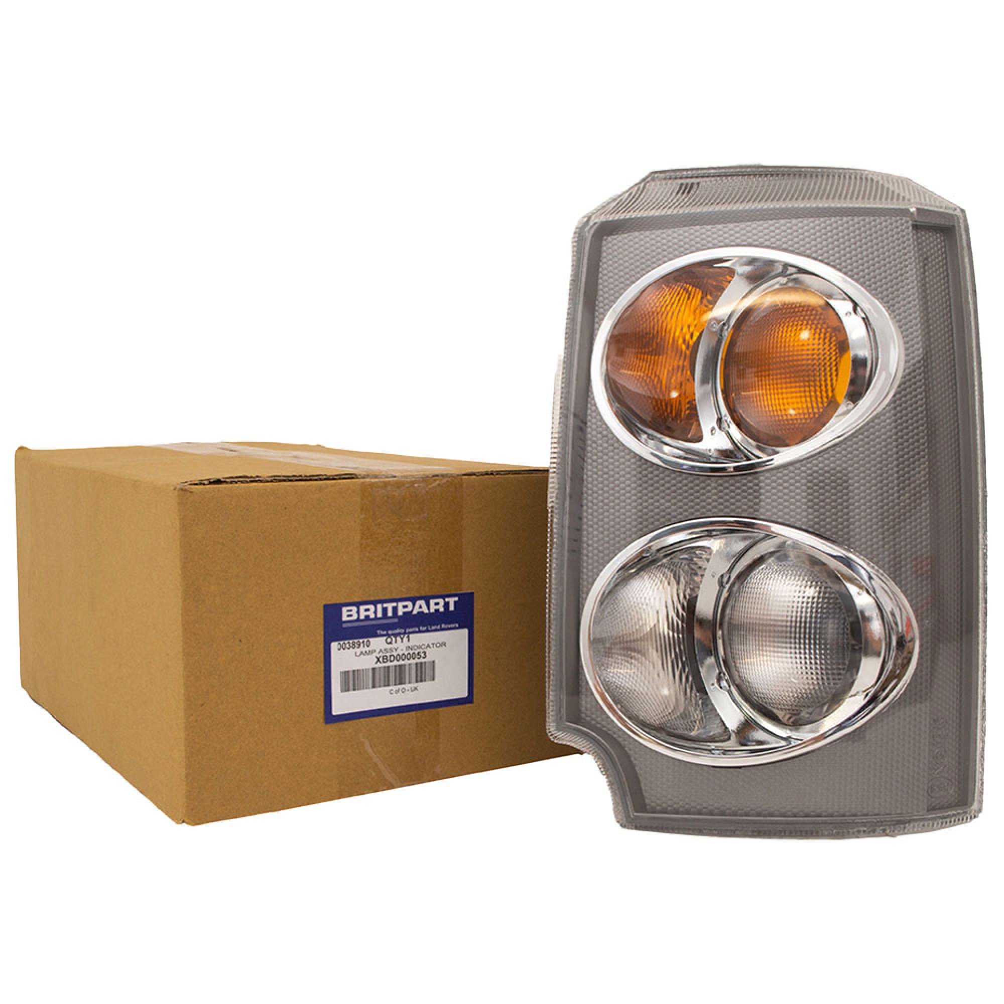 XBD000053 - LH Side Flasher Lamp