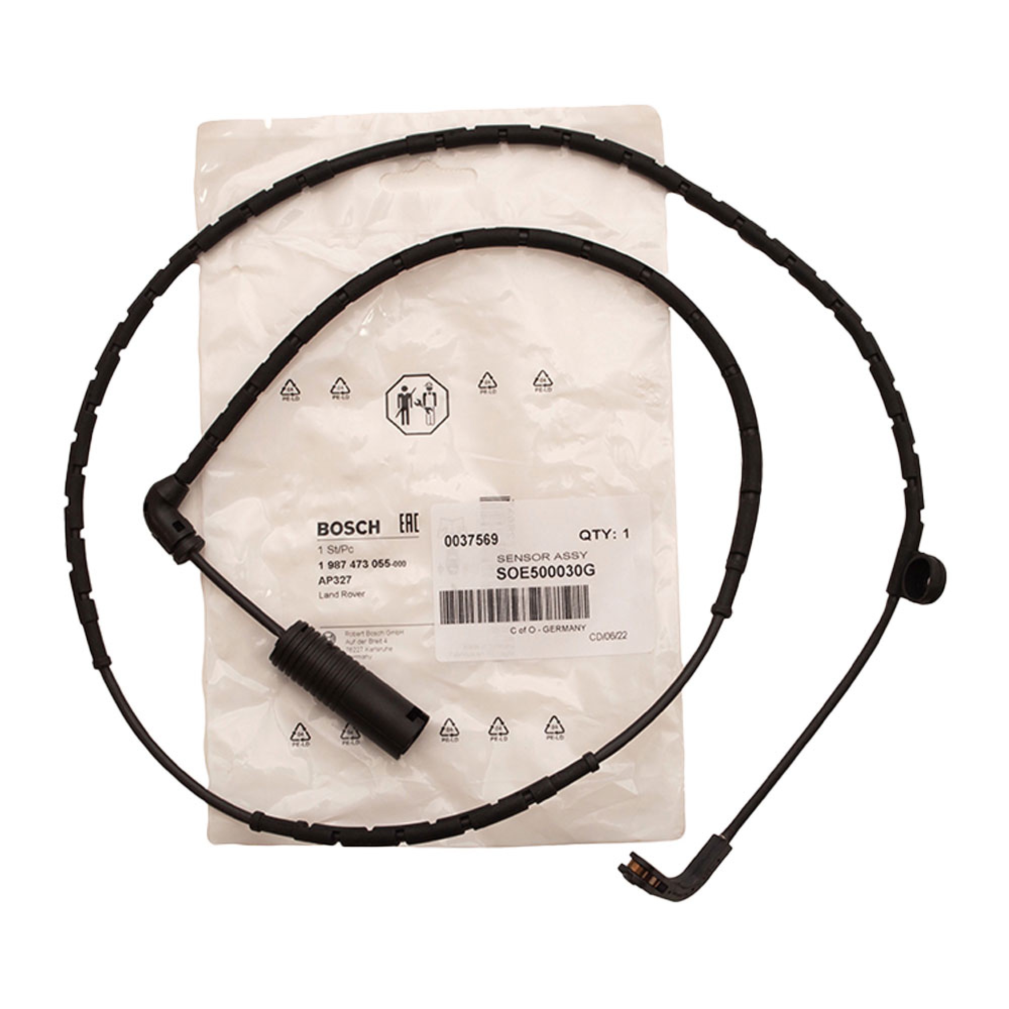 SOE500030G - Brake Wear Sensor Rear OEM from 6A000001