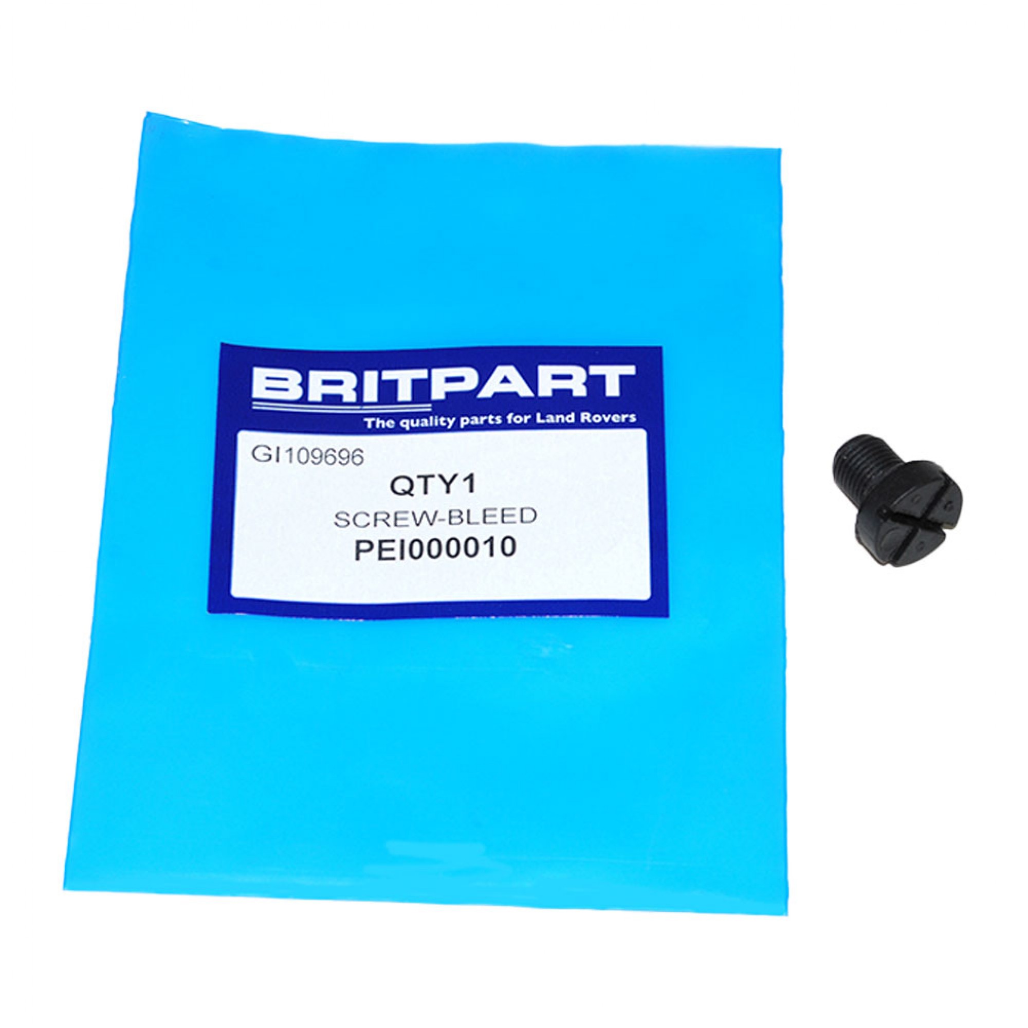 PEI000010 - Bleed Screw Coolant System