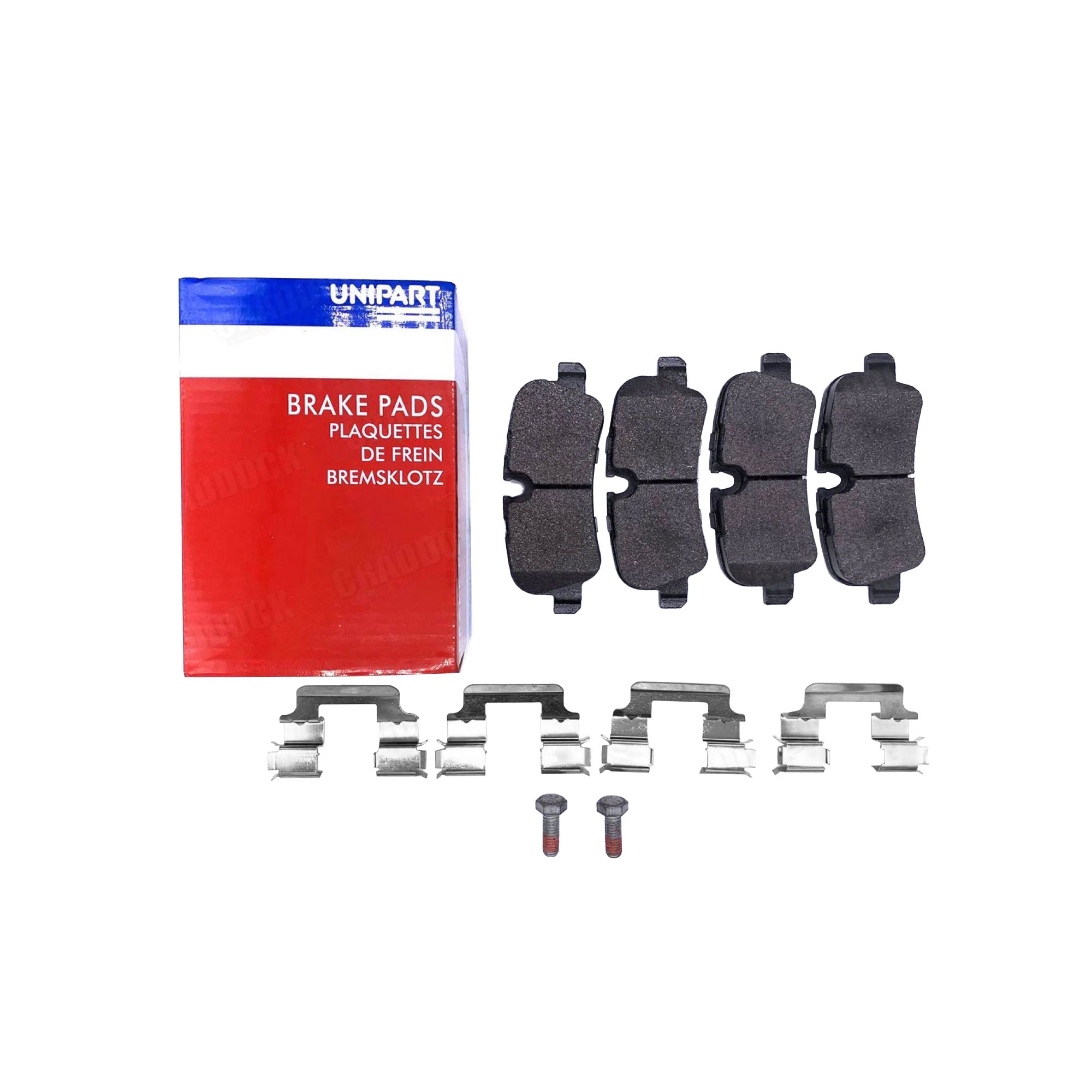 LR055454U - Unipart Rear Brake Pads Set Discovery 3/4 L322 and Sport