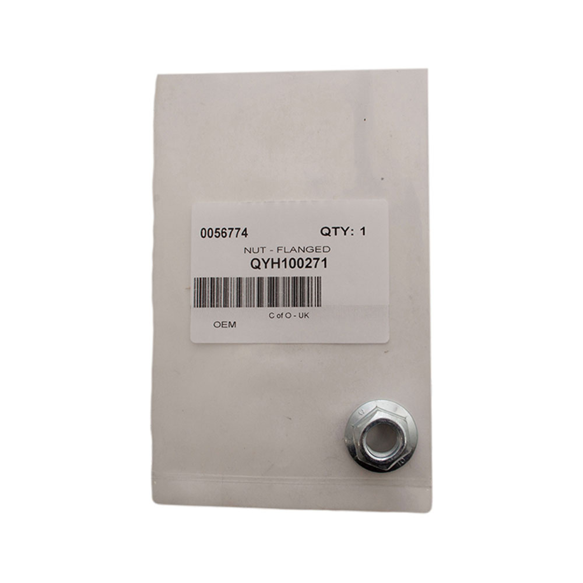 QYH100271 - M12 Flanged Nut