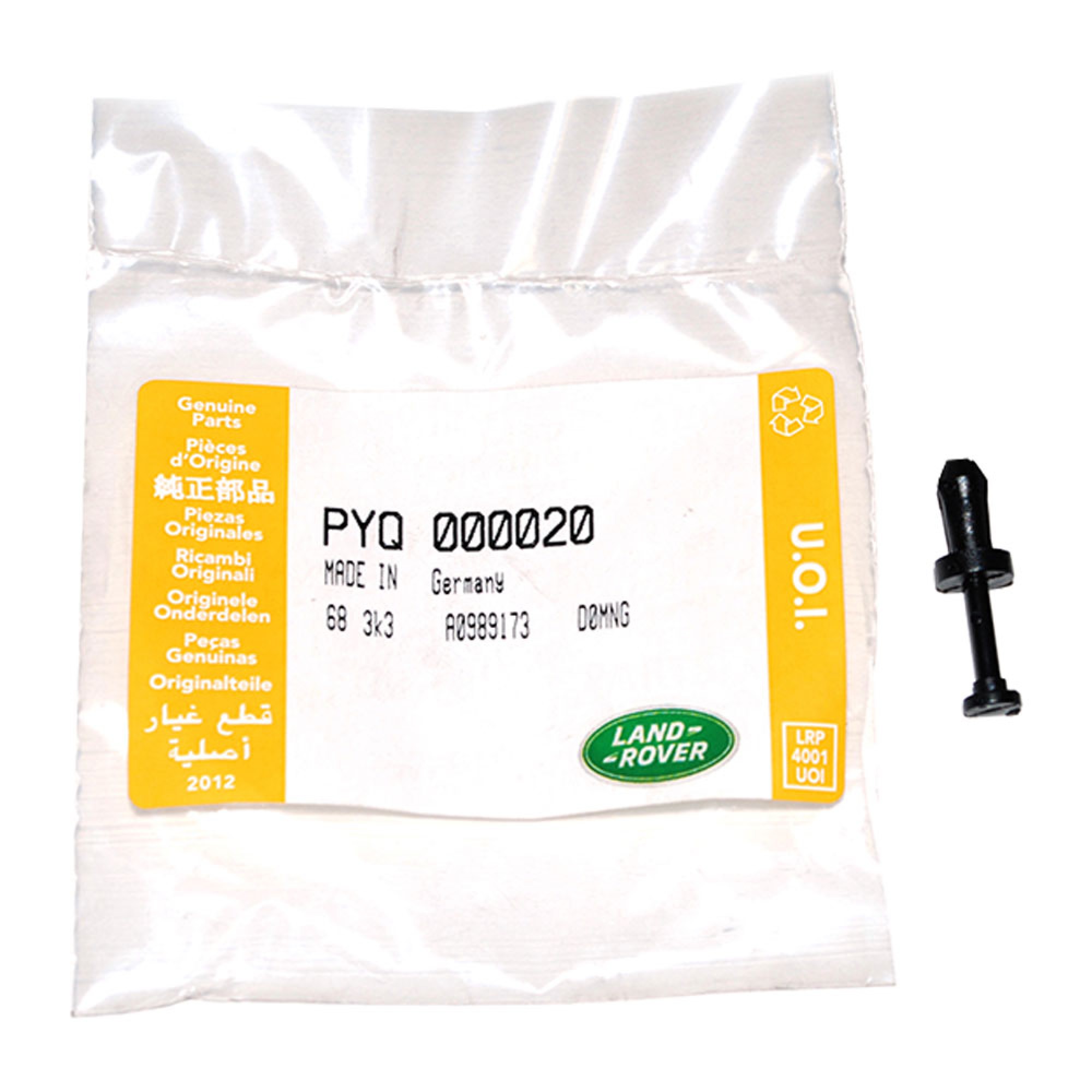 PYQ000020 - Plastic Rivet Radiator Cowl