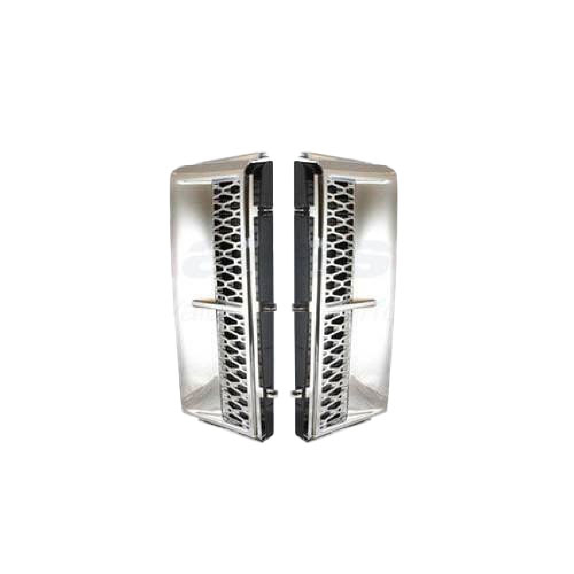 JAK500300LQV - Grill Air Intake RH in Wing Brunel Metallic Grey