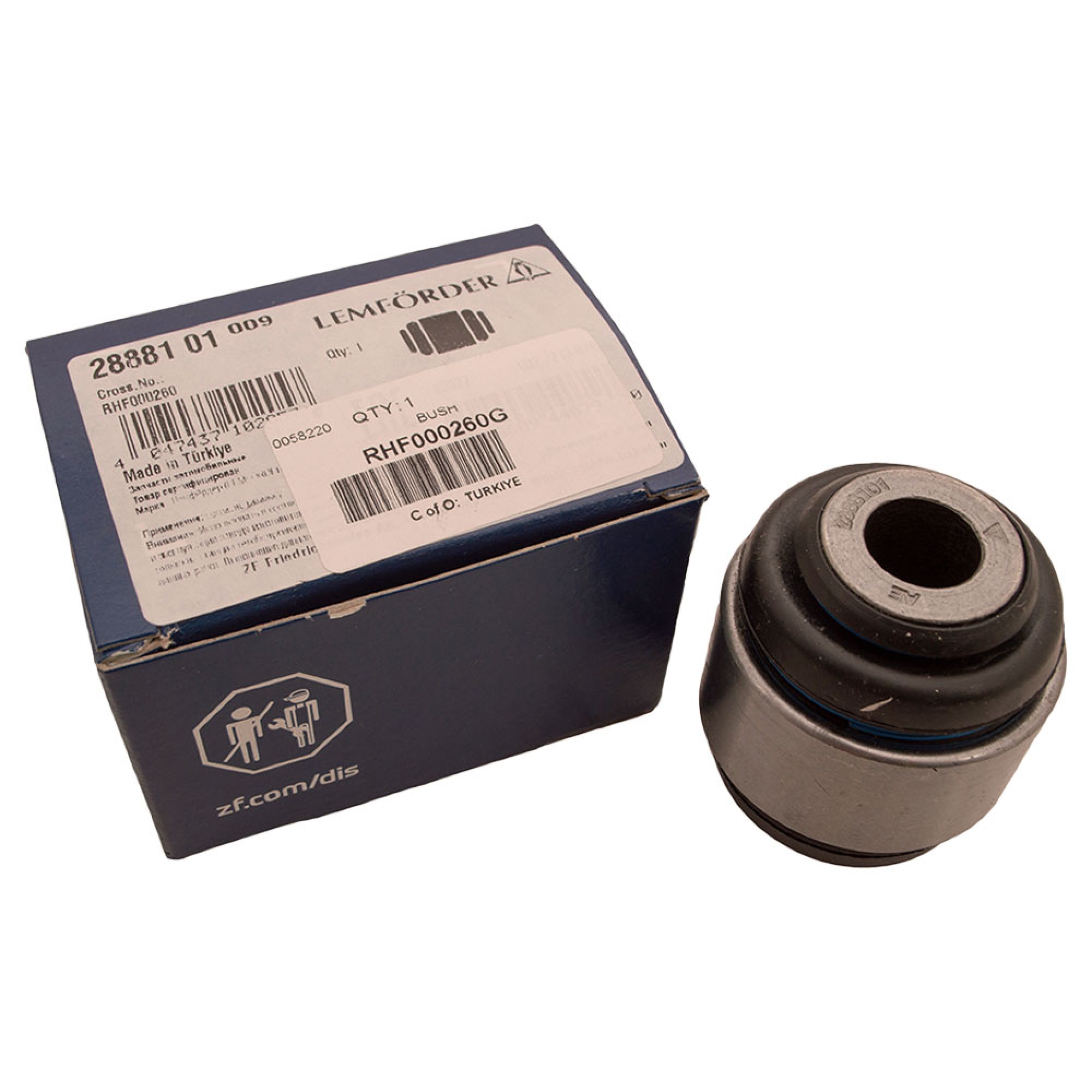 RHF000260G - Lemforder Bush Rear Knuckle Hub