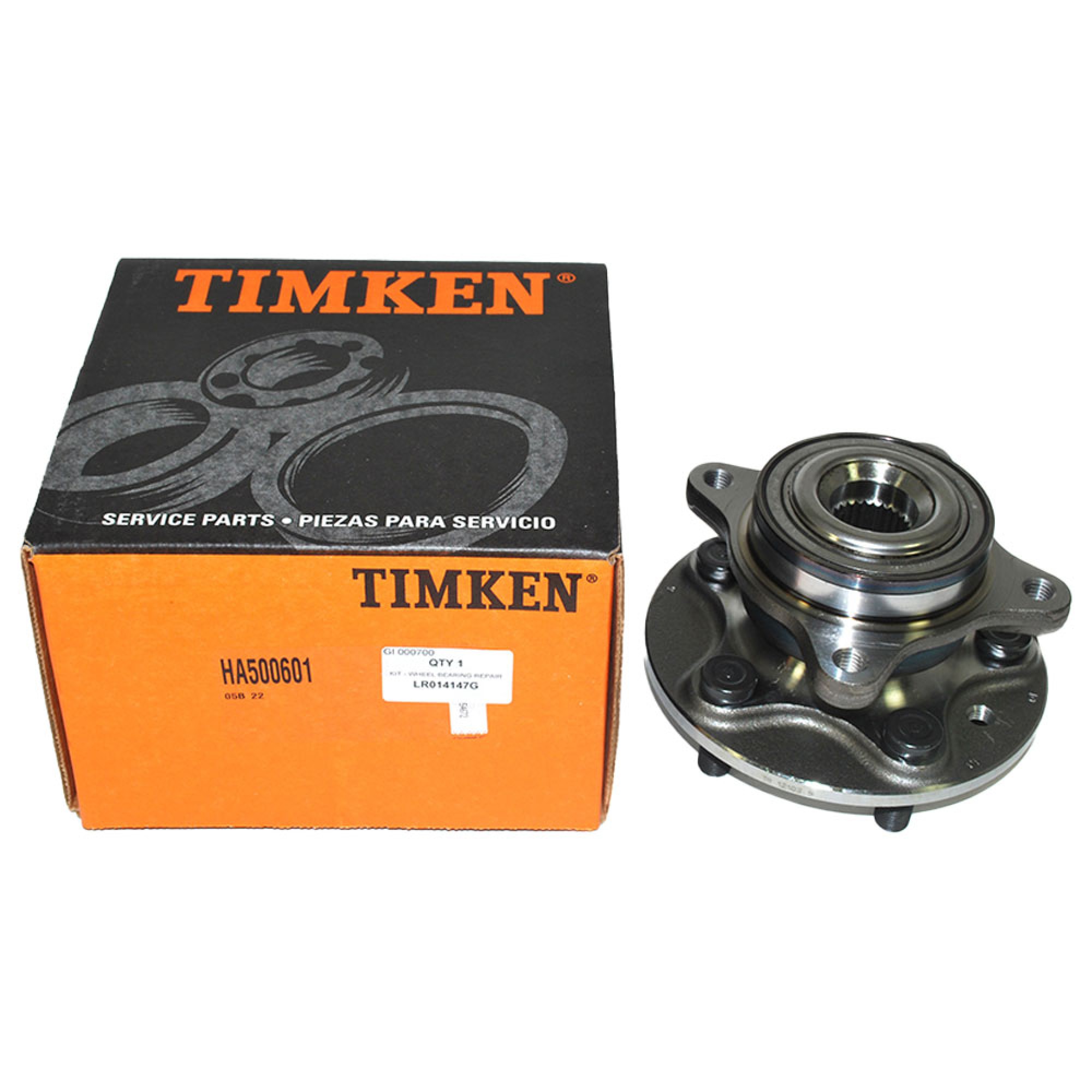 LR014147G - Timken Front Wheel Hub and Bearing Assembly Discovery 3/4