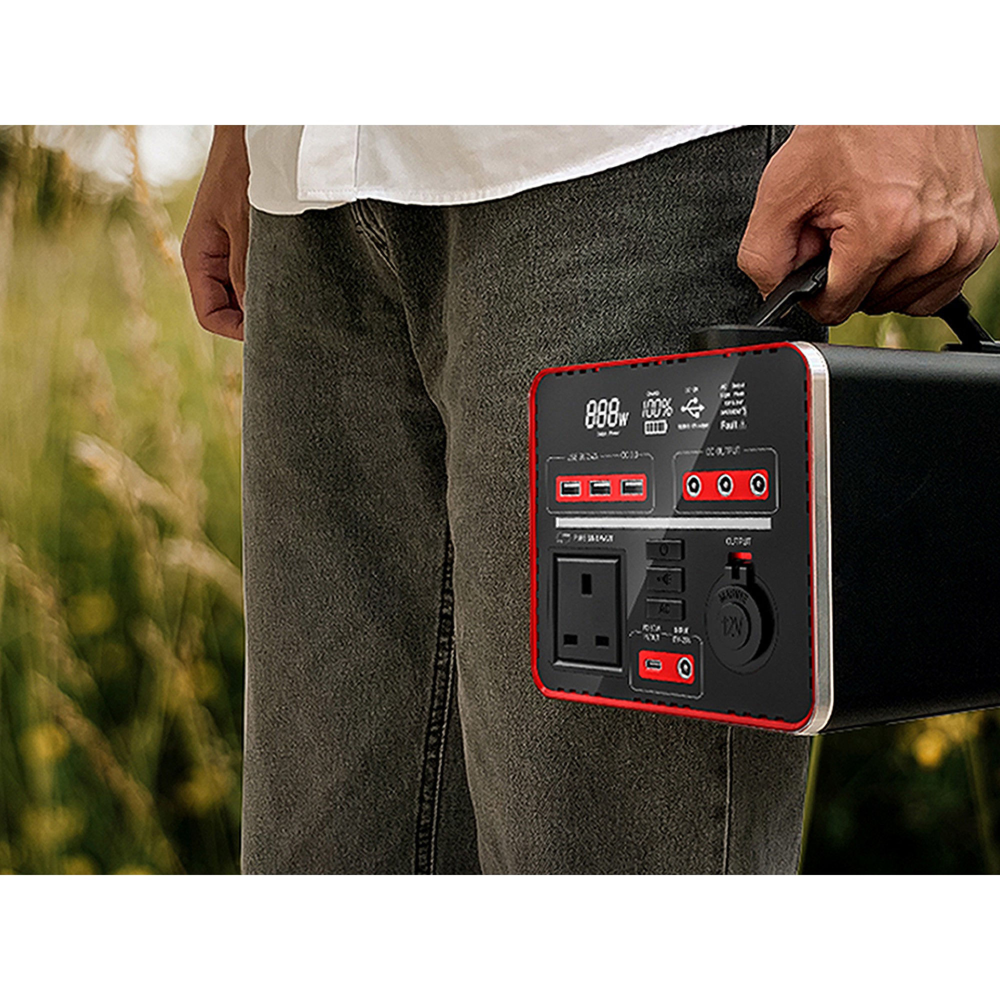 Terrafirma Portable Power Station 500W 32500MAH 14.8V