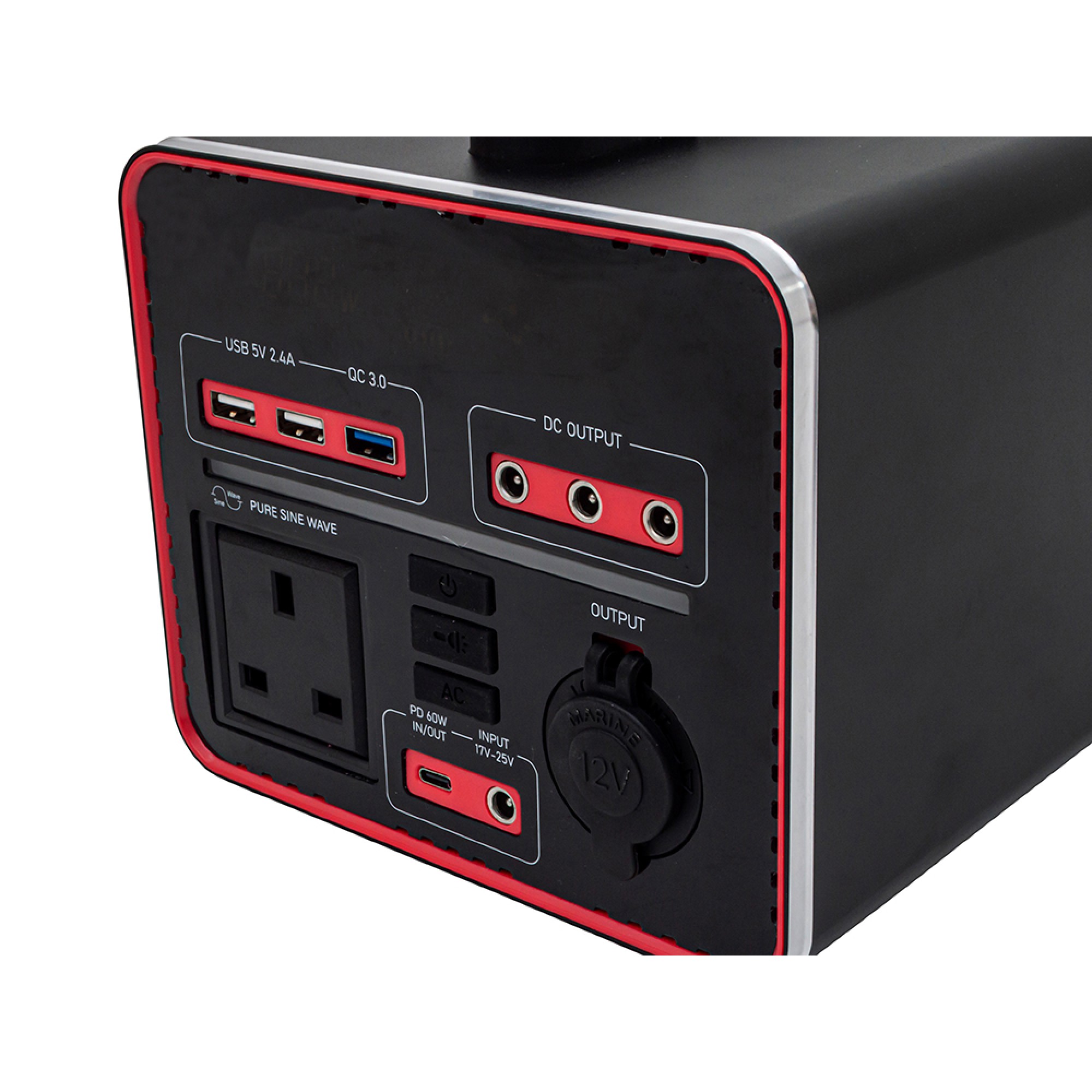 Terrafirma Portable Power Station 500W 32500MAH 14.8V