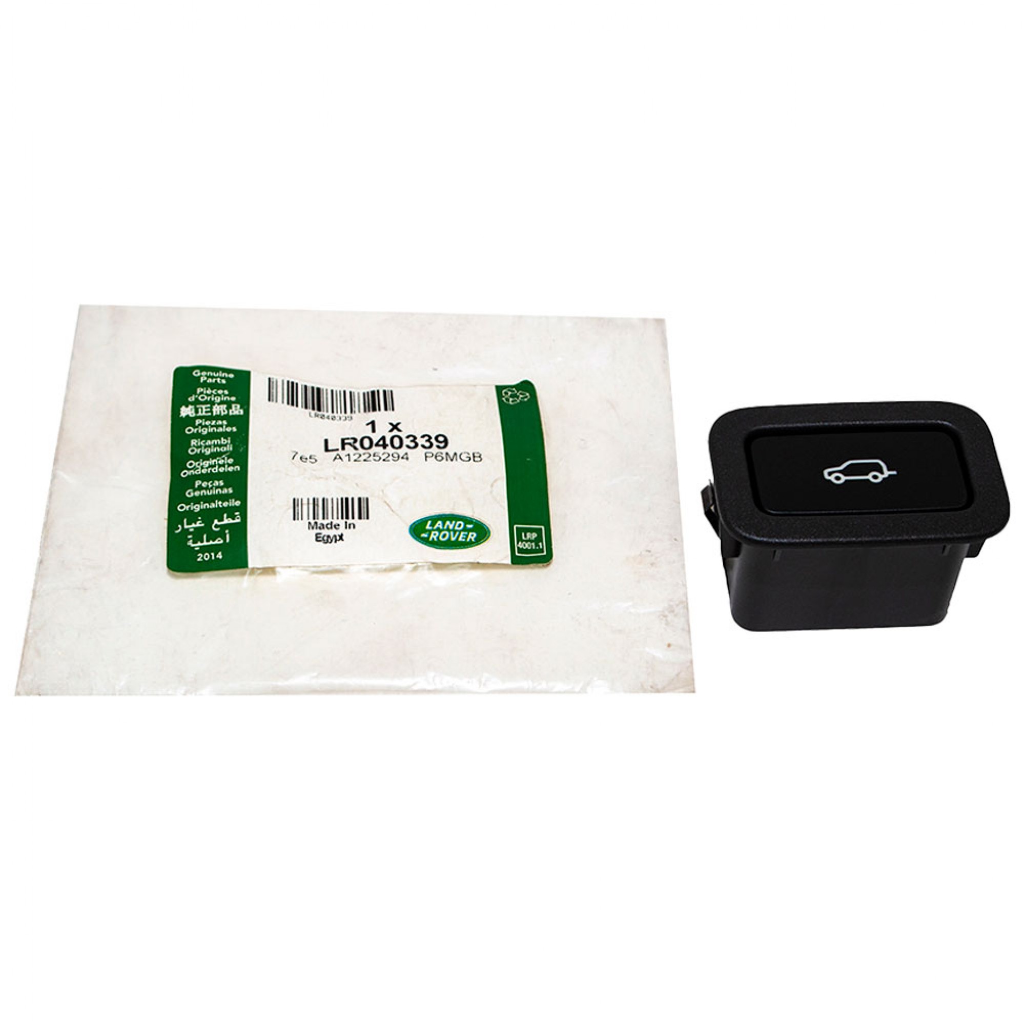 LR040339 - OEM Switch to Open Lower Tailgate