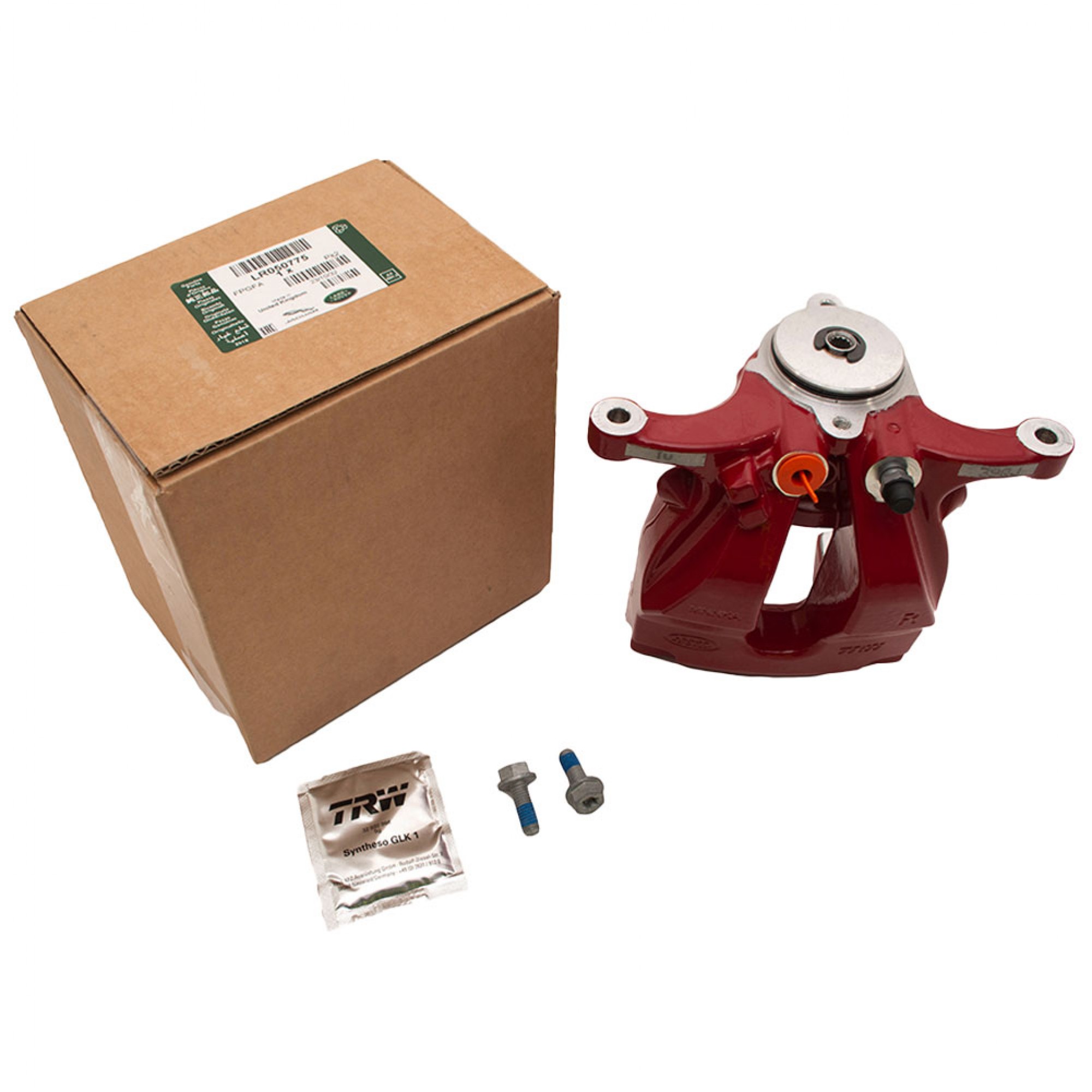 LR050775LR - Genuine Rear RH Red Brake Caliper