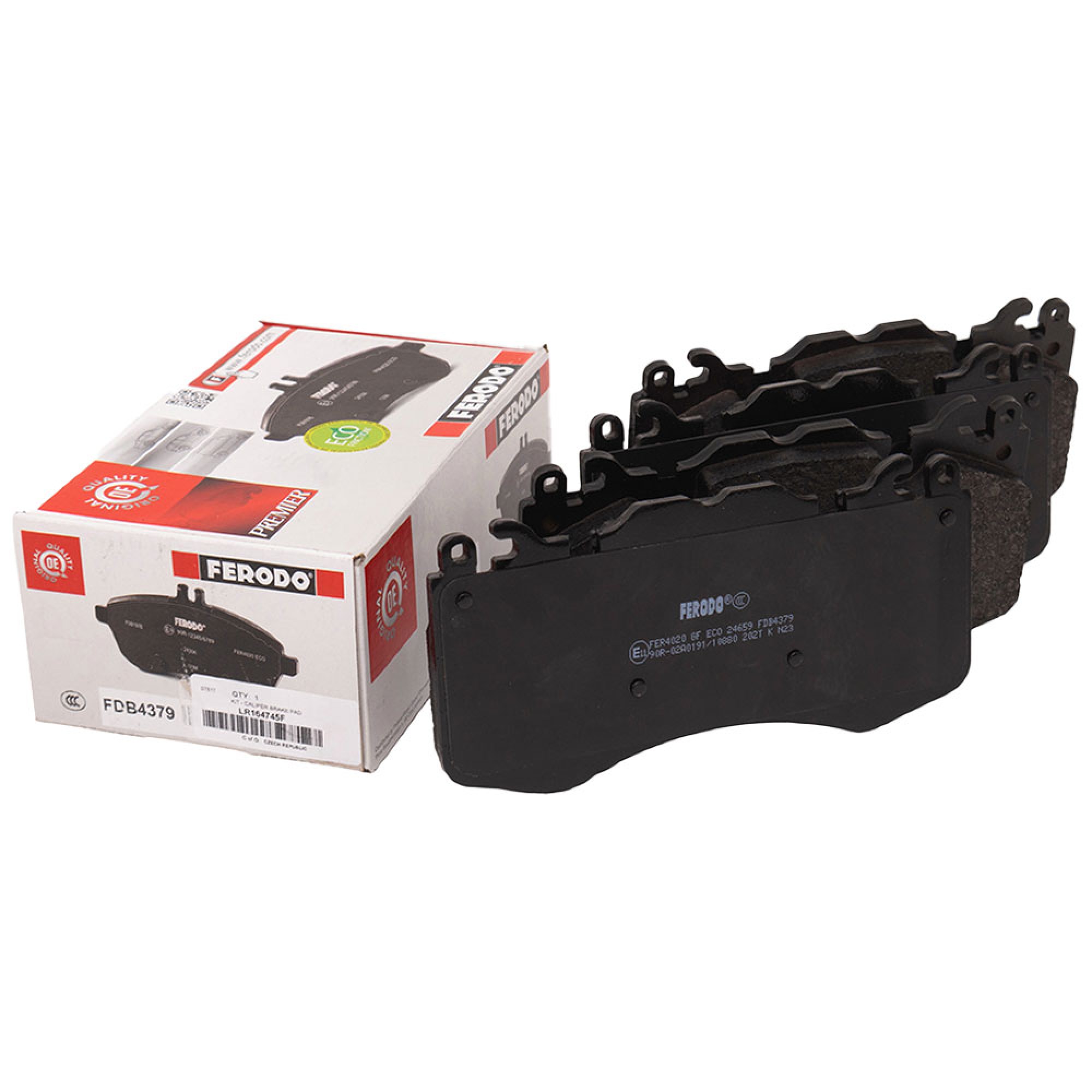 LR164745F - Ferodo Brake Pads Front RR13 from NA460204 RS14 from NA214646