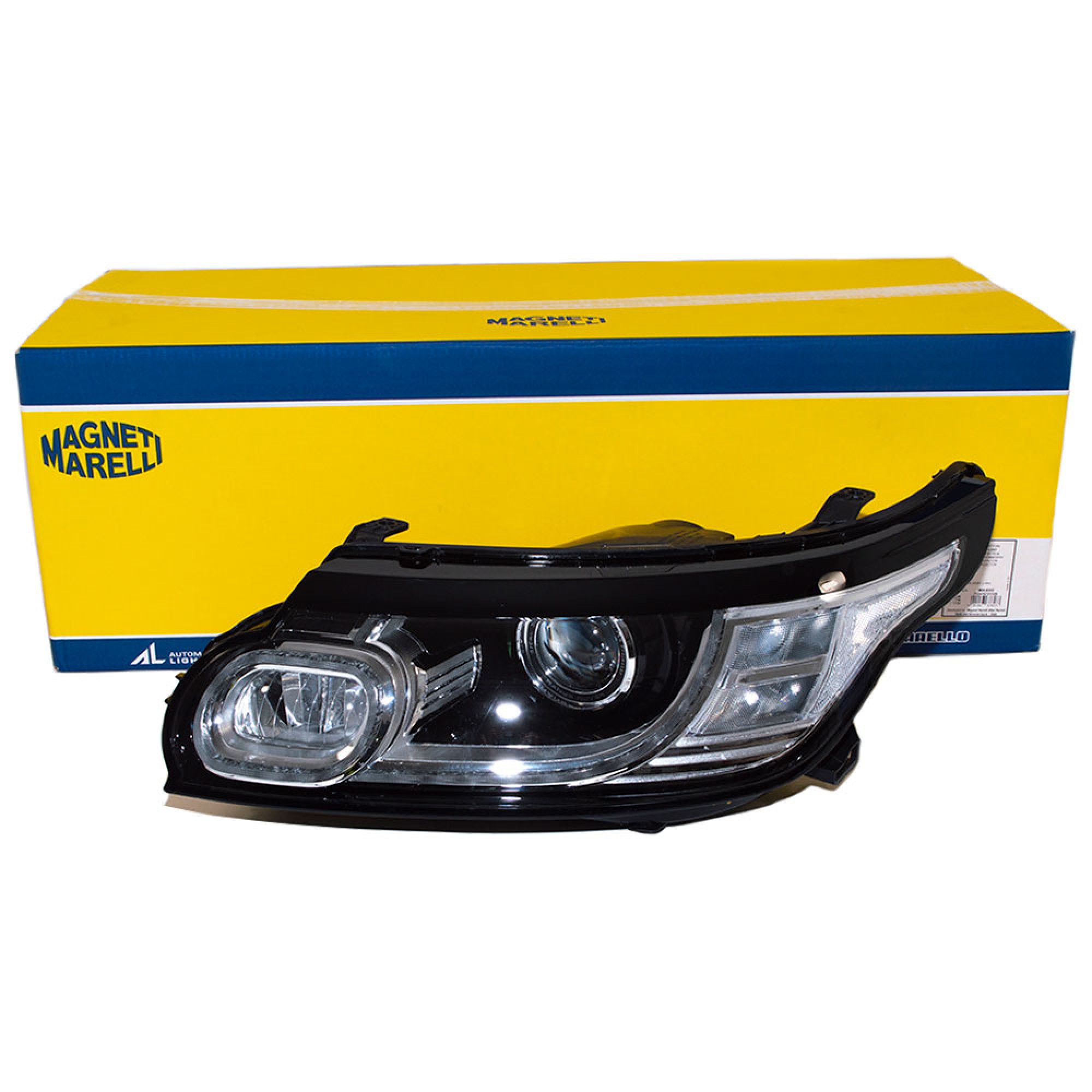 LR090487G - Marelli RHD LH Headlamp and Flasher from Chassis GA658352 to Chassis HA999999