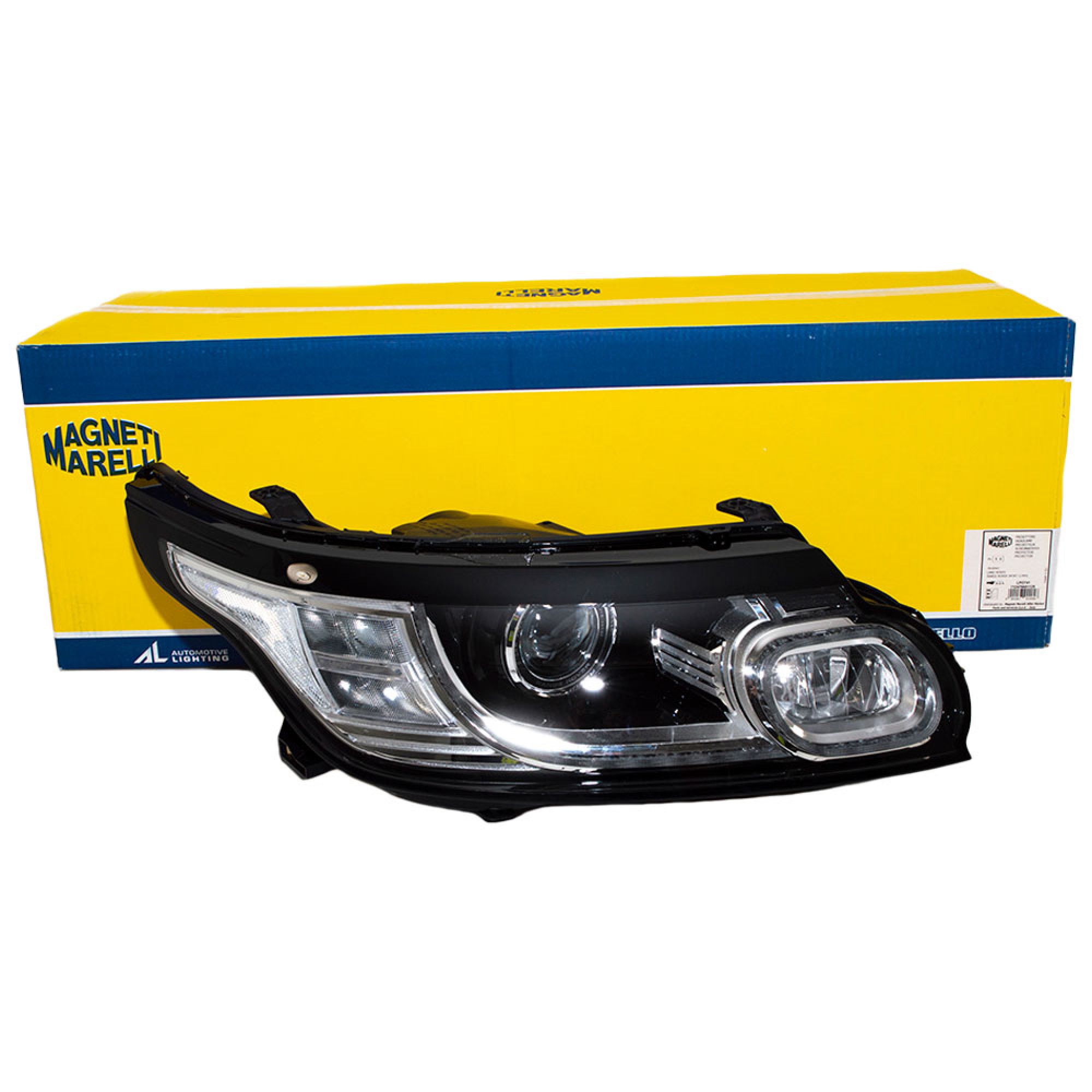 LR090485G - OEM LHD RH Bi Xenon Headlamp Clear Glass Front