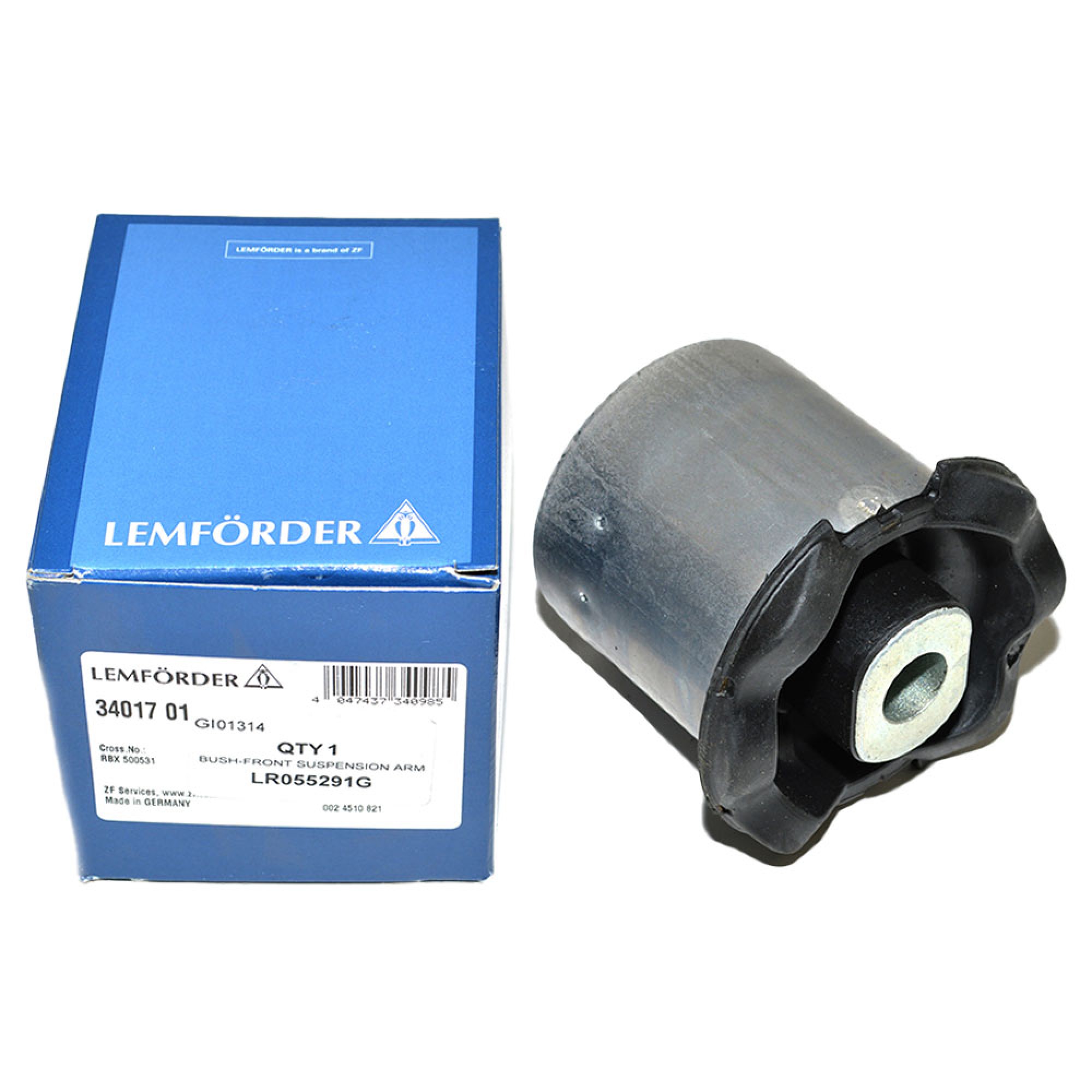 LR055291G - Lemforder Front Lower Arm Rear Hydrabush