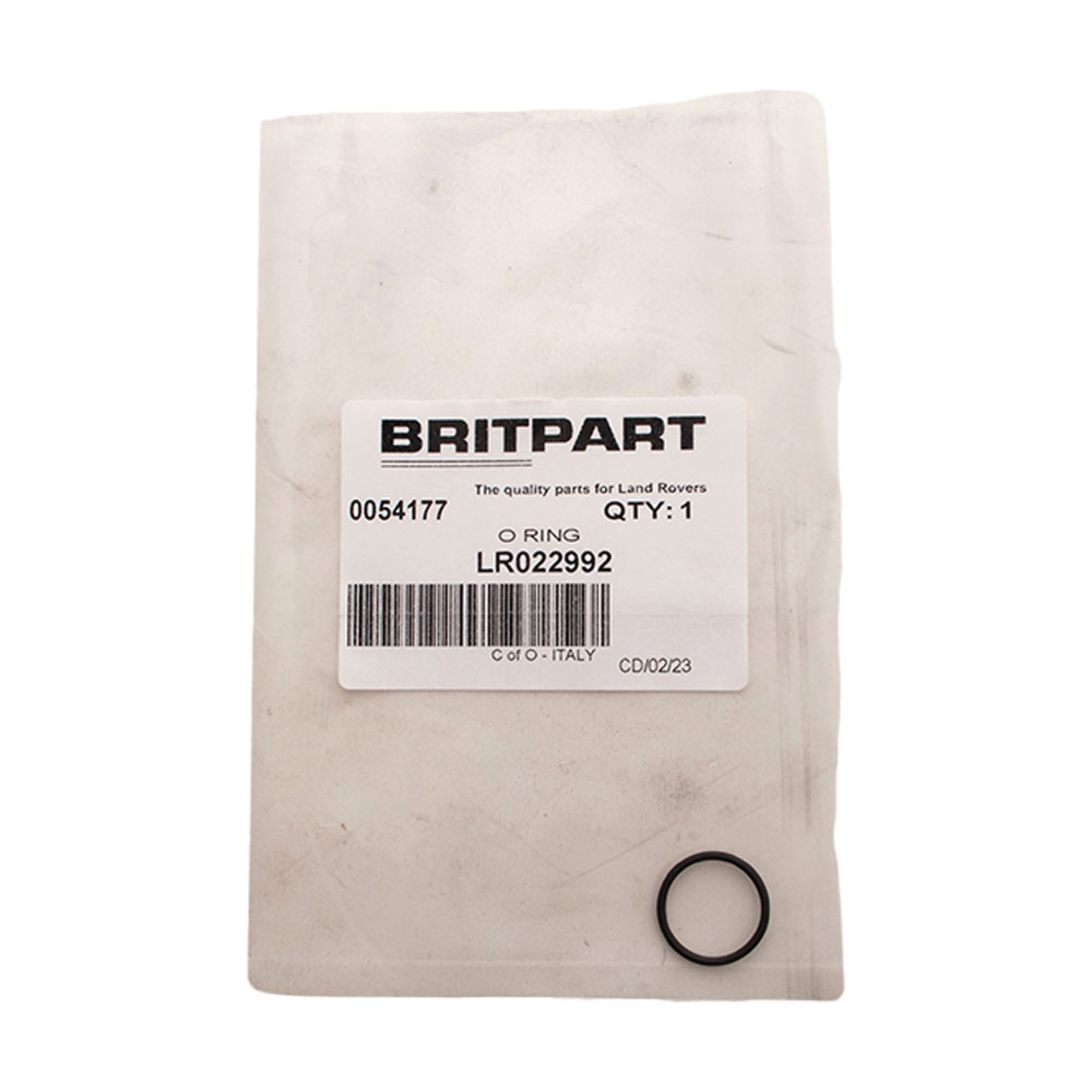 LR022992 - Fuel Injector O Ring Lower 3.0L Diesel