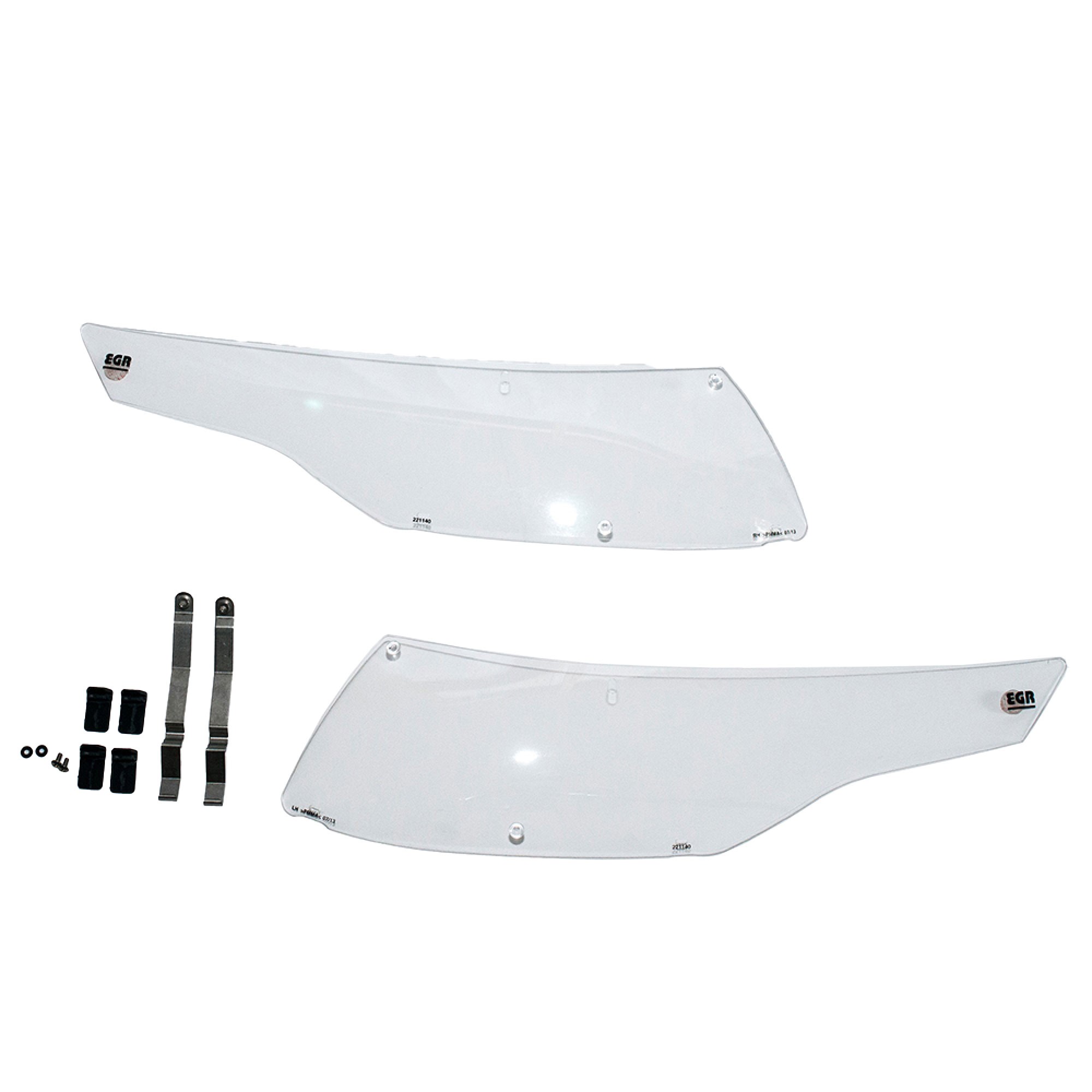 Acrylic Front Headlamp Guards Evoque