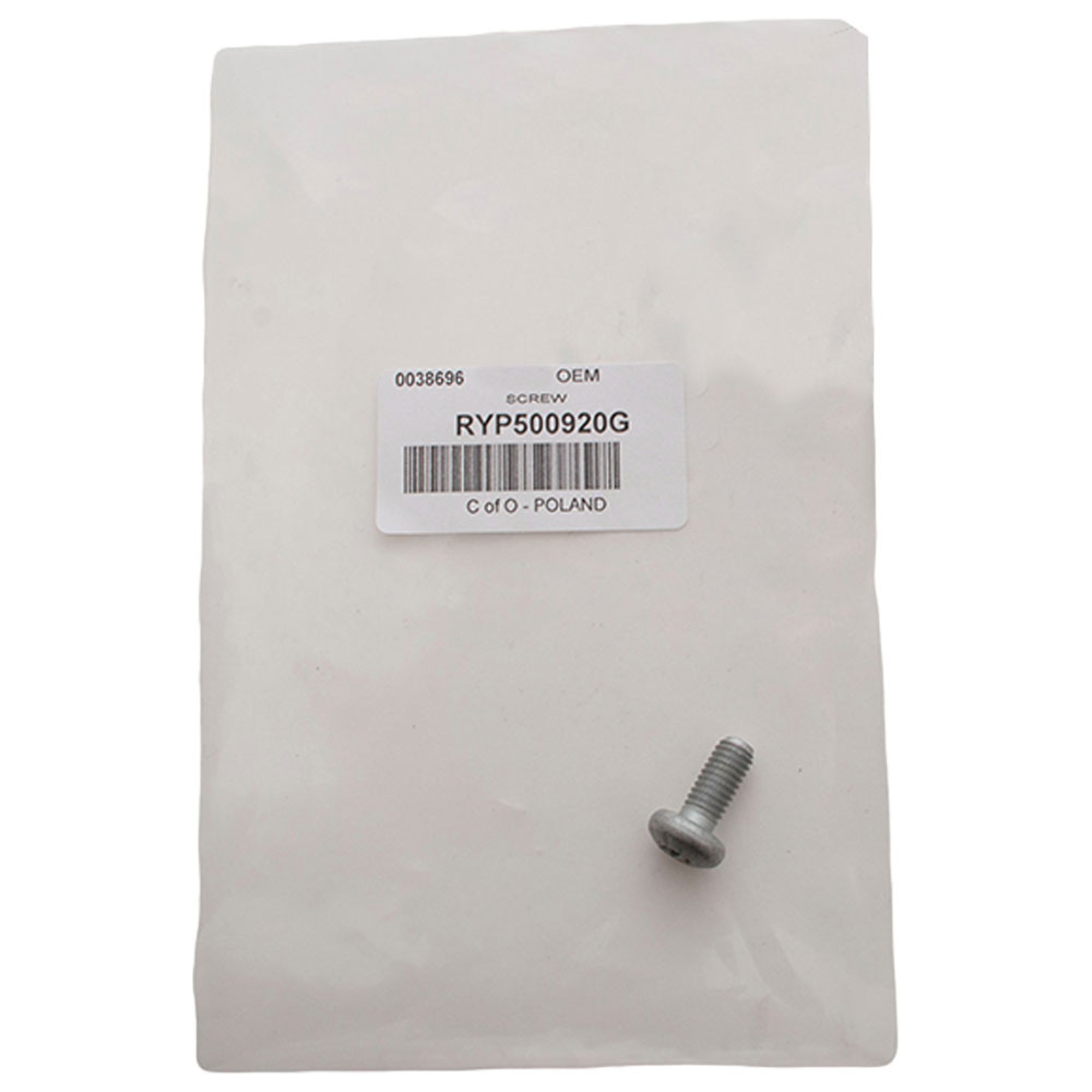 RYP500920G - OEM Bolt M6 x 14mm Torx