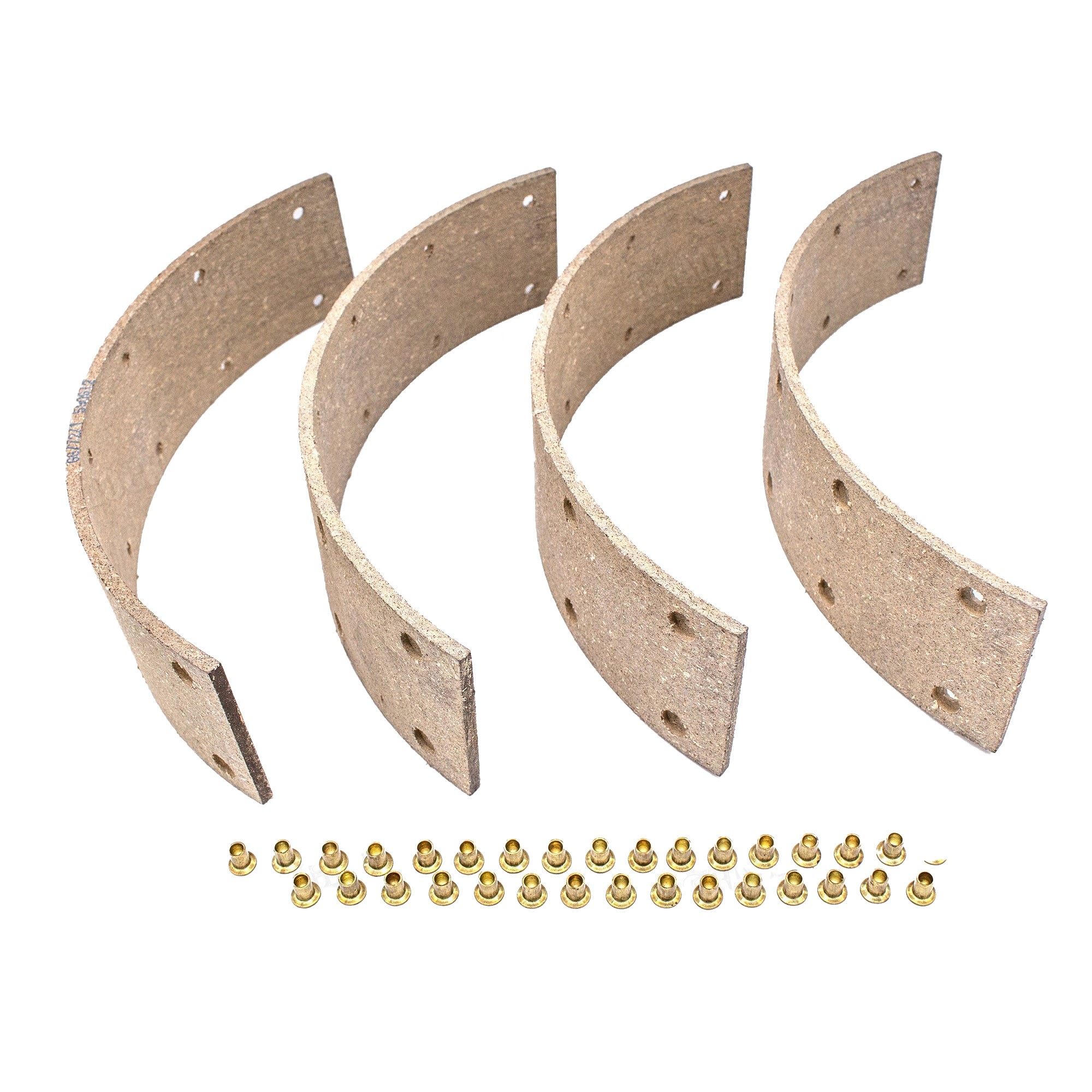 AAU8471 - Brake Linings Front 4 Cylinder 11 Inch Axle Set