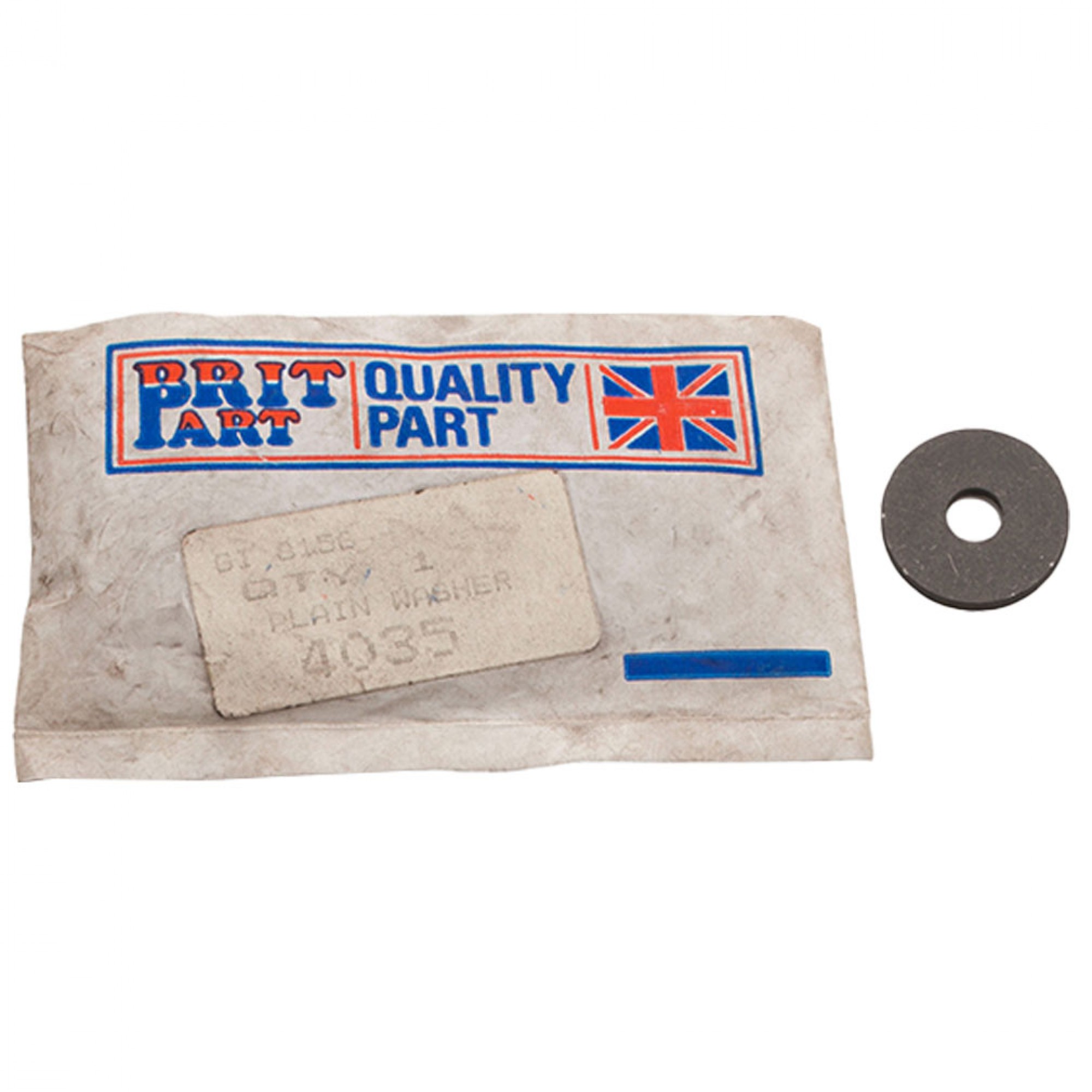 4035 - Plain Washer for Door Check Rod S1 Station Wagon and Series 2/2A