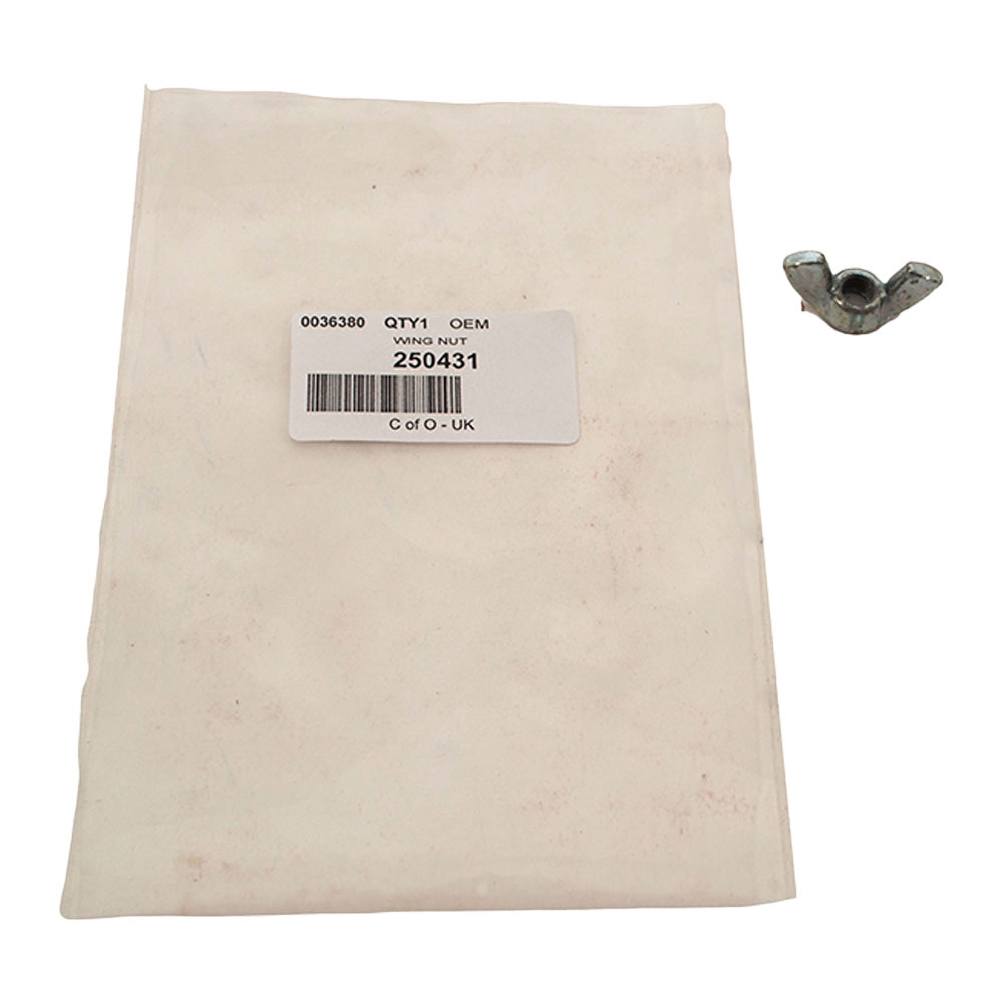 250431 - Wing Nut Battery Clamp Frame and Air Filter Clamp 1948-84