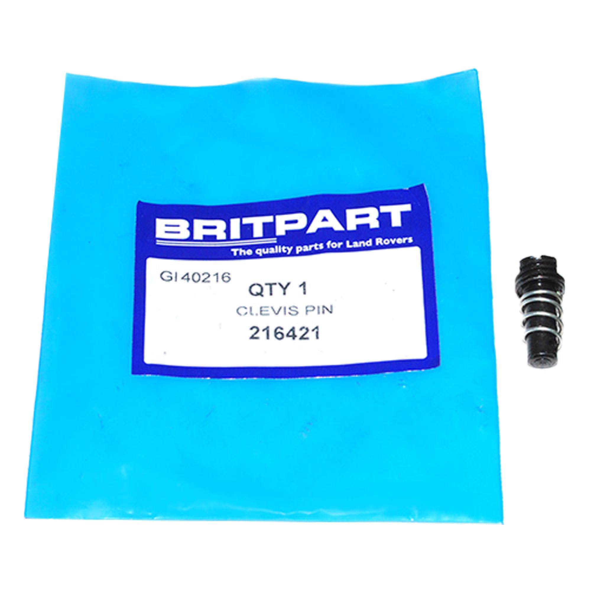 Genuine Clevis Pin and Spring. - 216421