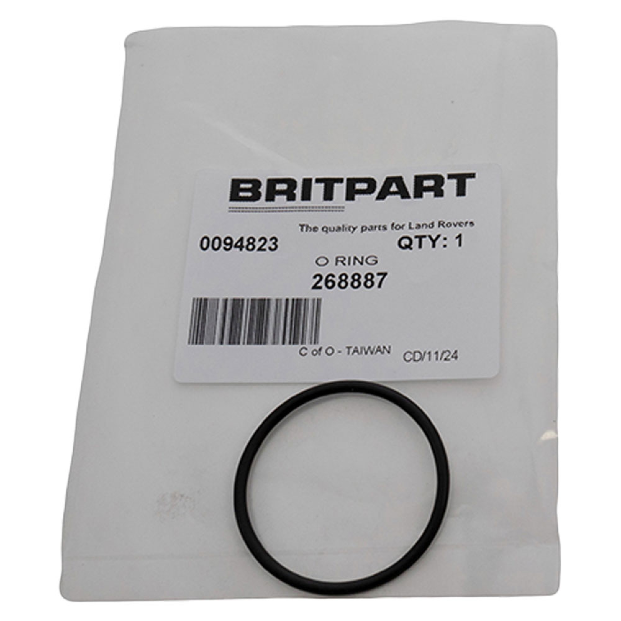 268887 - Genuine O Ring for Breather on Rocker Cover 2.25 Petrol and 2 Litre Diesel and 2.6 Litre