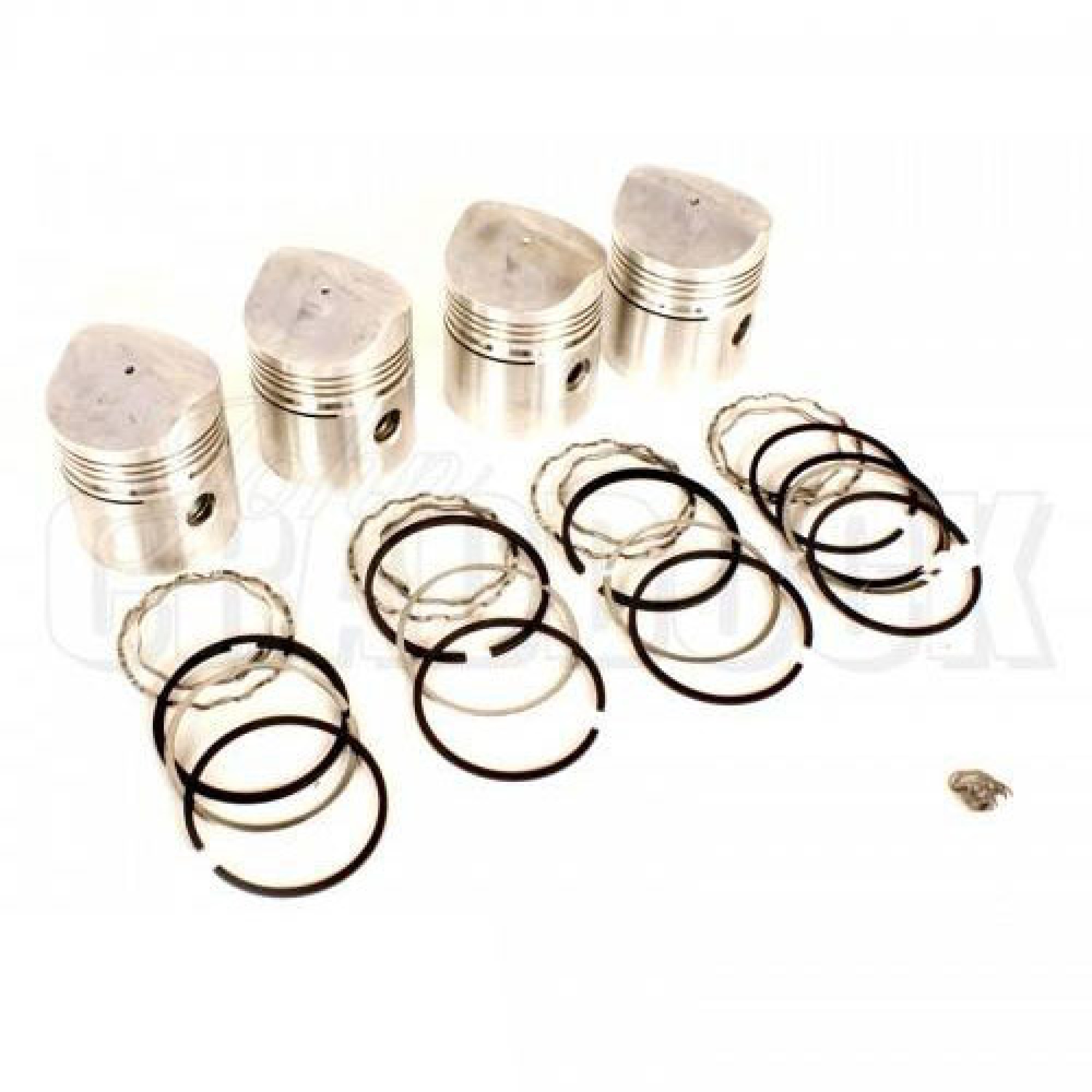 500497 - Piston Set (4) 2 Litre 040 Inch 1952-55.SMALL Pin
