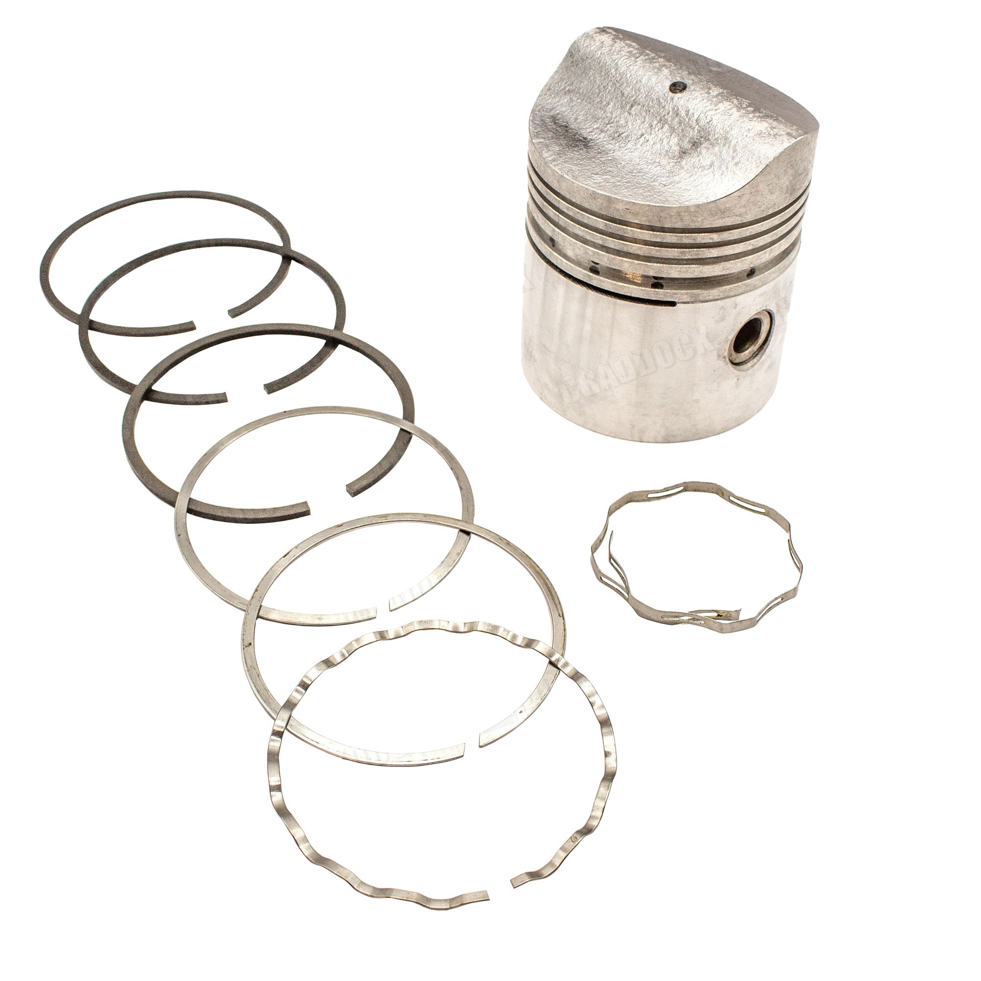 500493 - Piston Set (4) Standard 1952-55. 2 Litre Small Pin