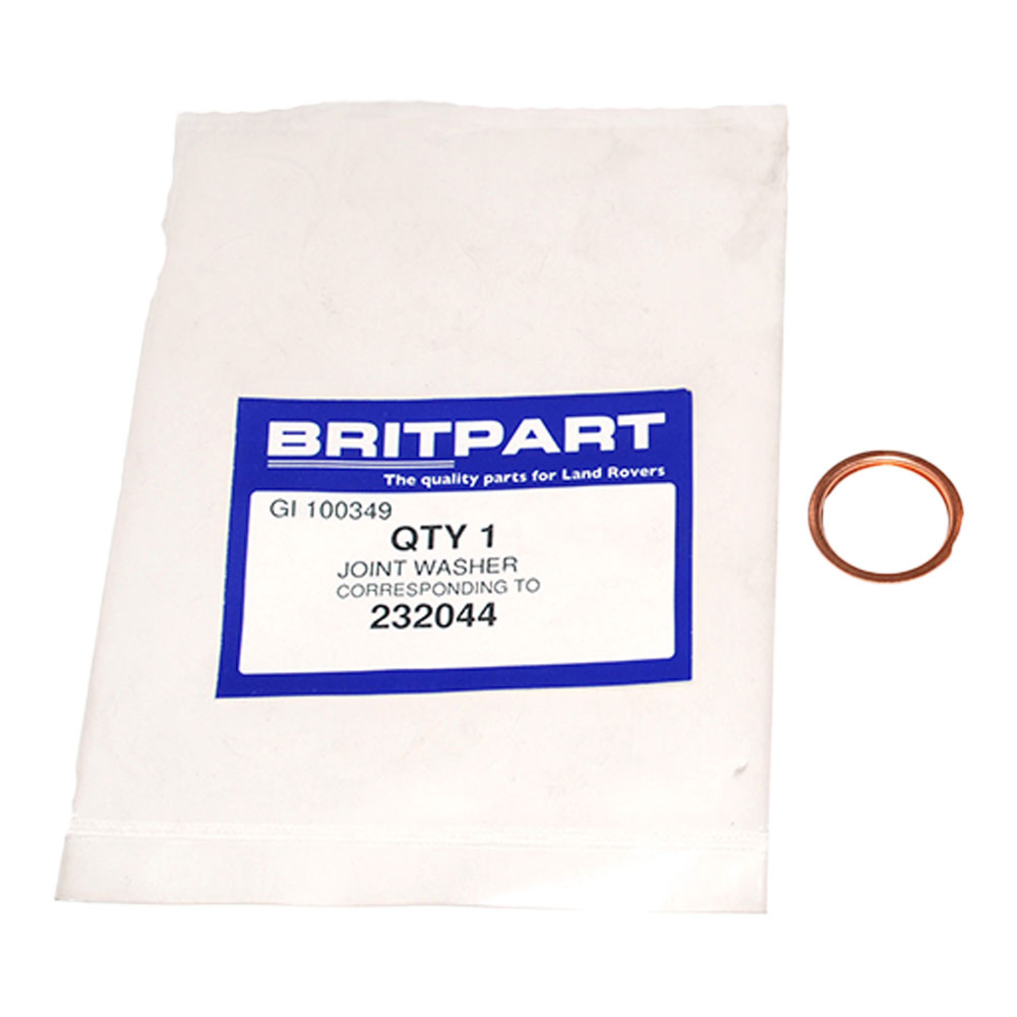 232044 - Copper Washer Many Applications