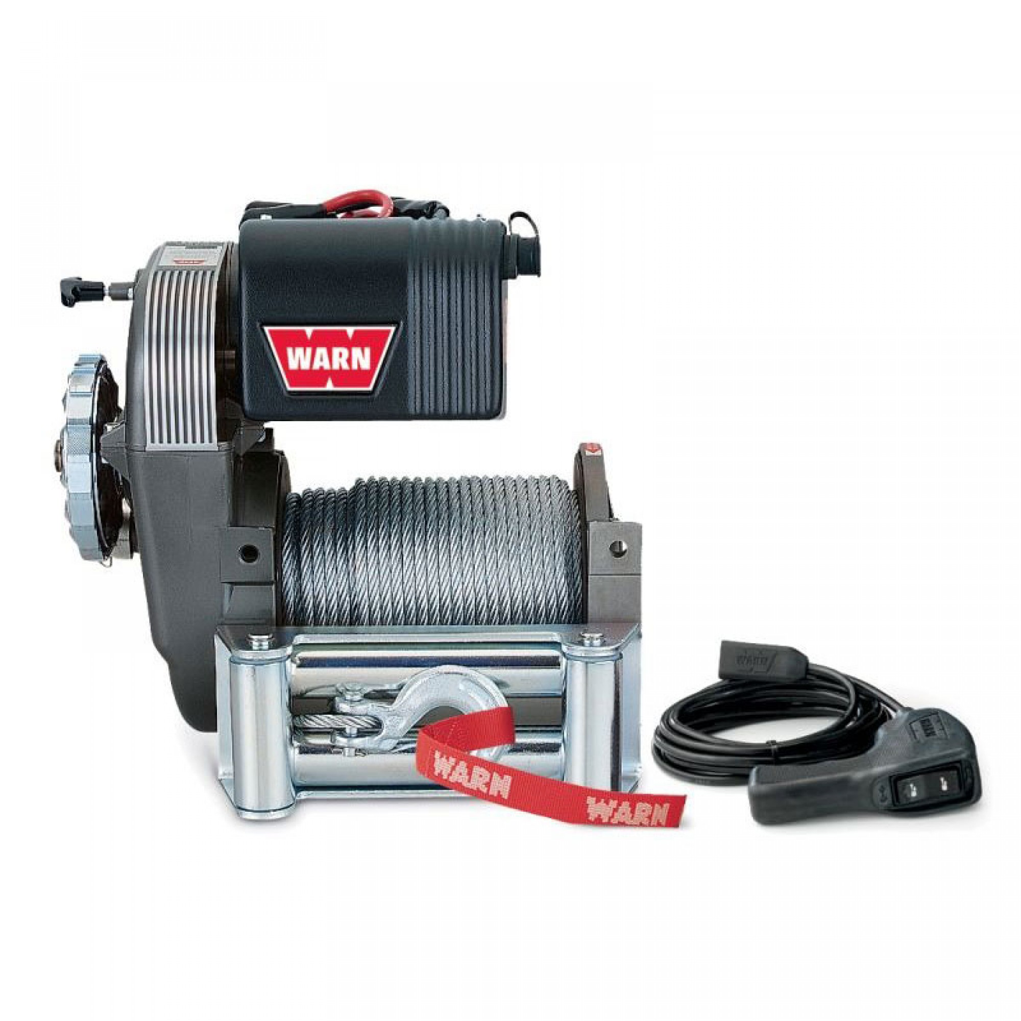 88631 - M8274-50 12V Roller Fairlead 46M x 8mm Wire Rope Remote Co