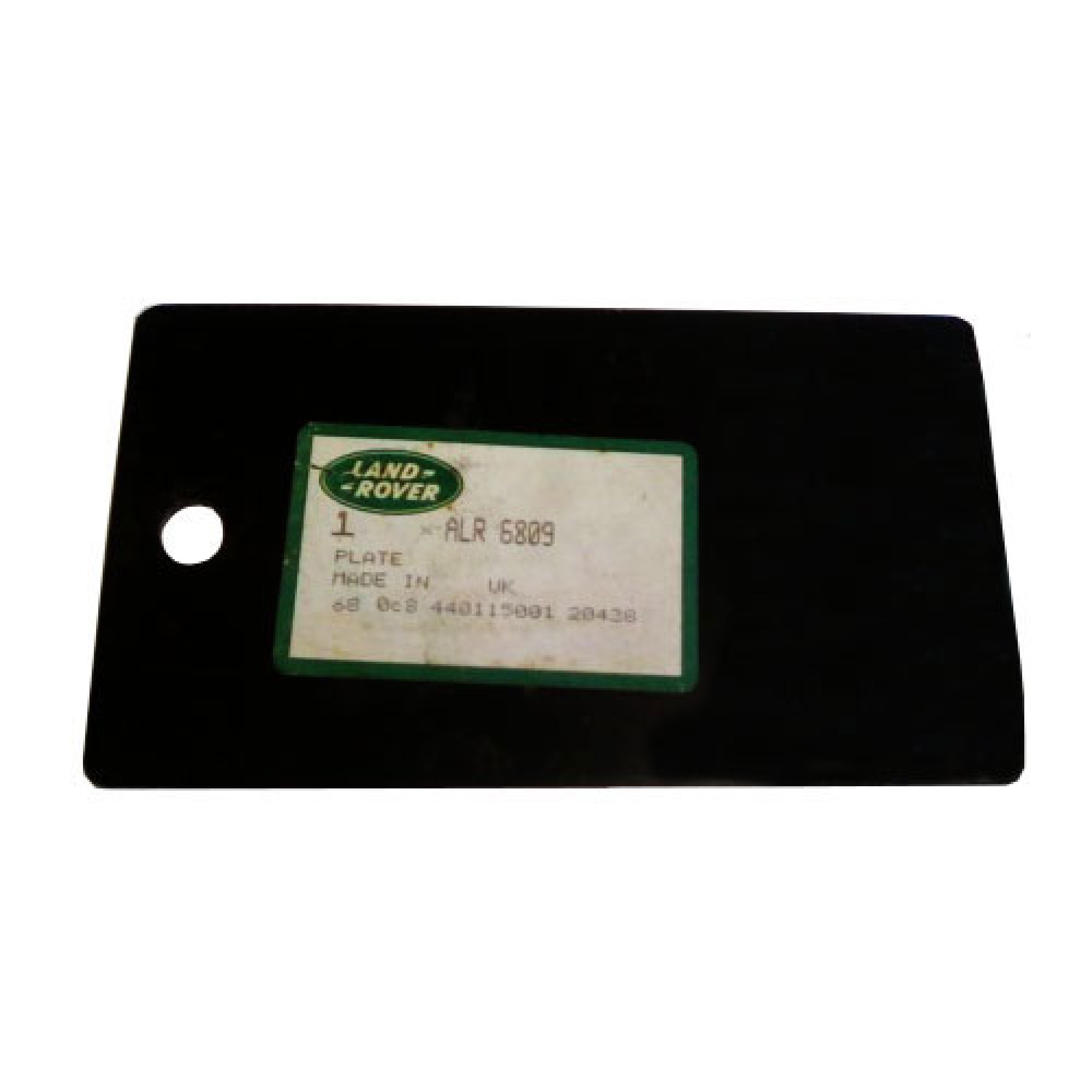 ALR6809 - Rear Seat Belt Plate & Weld Nut Assembly Mounting