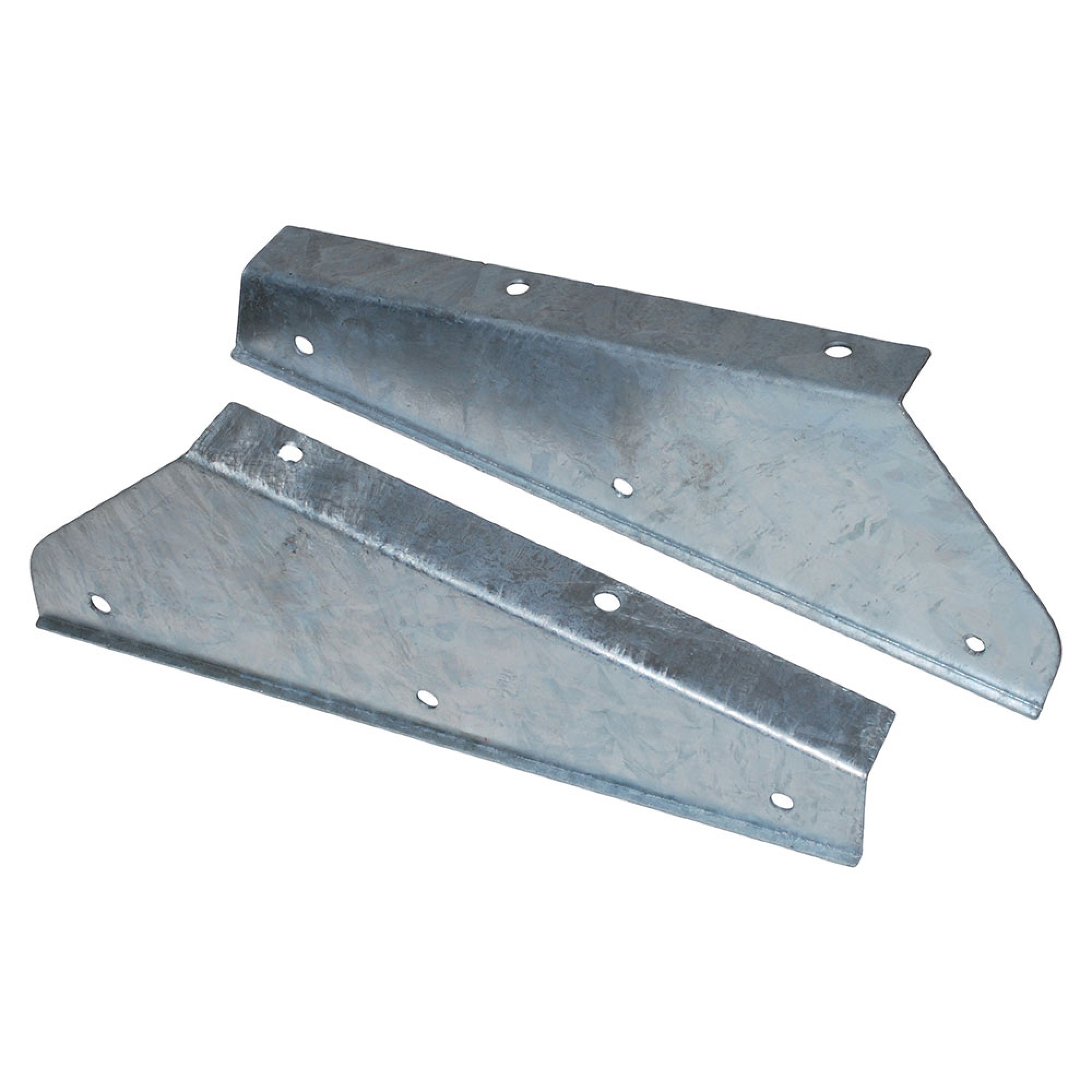 DA1188Z - Front Mudflap Brackets - Pair - Zinc Plated for Defender