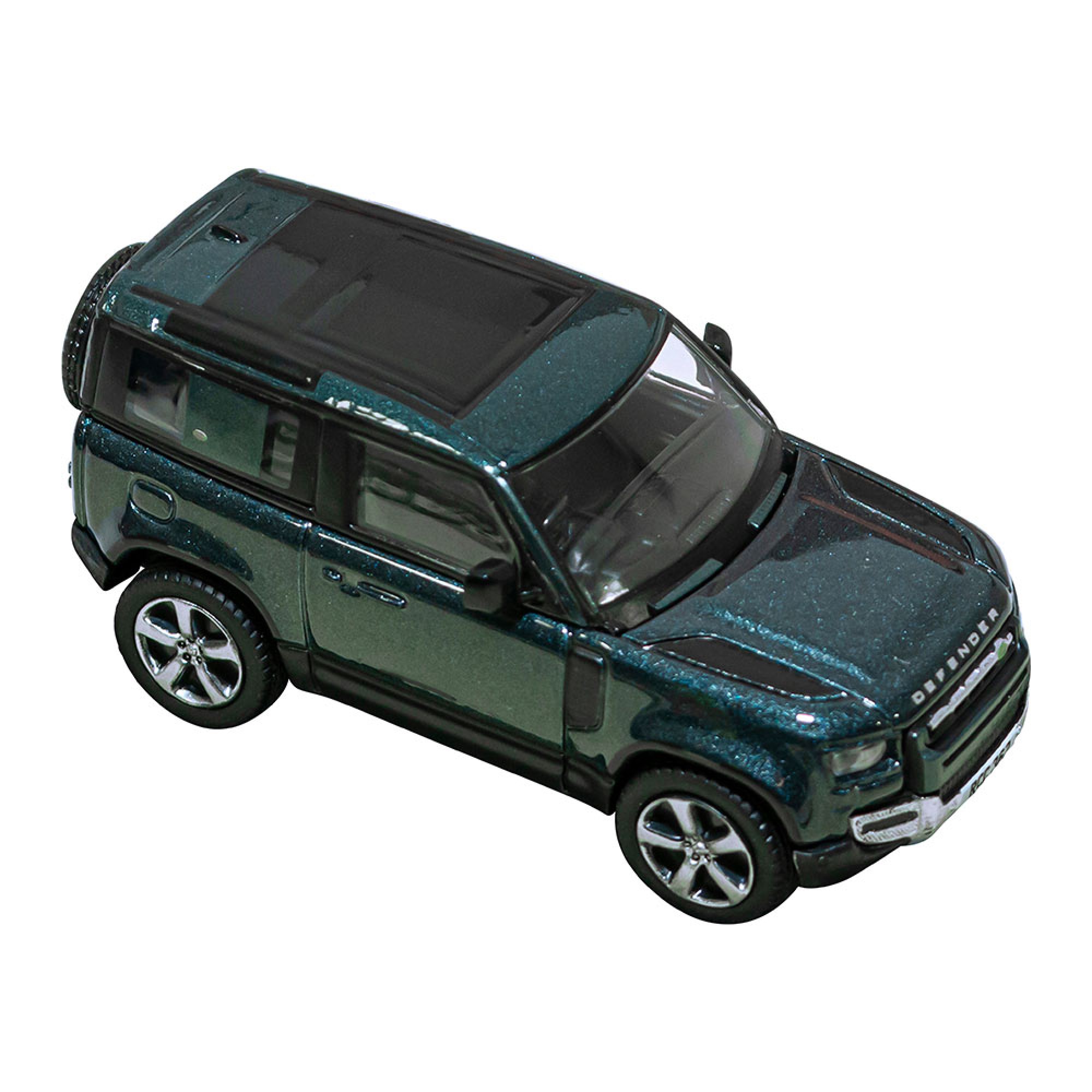 New Land Rover Defender 90 Tasman Blue 1:76 - DA3444