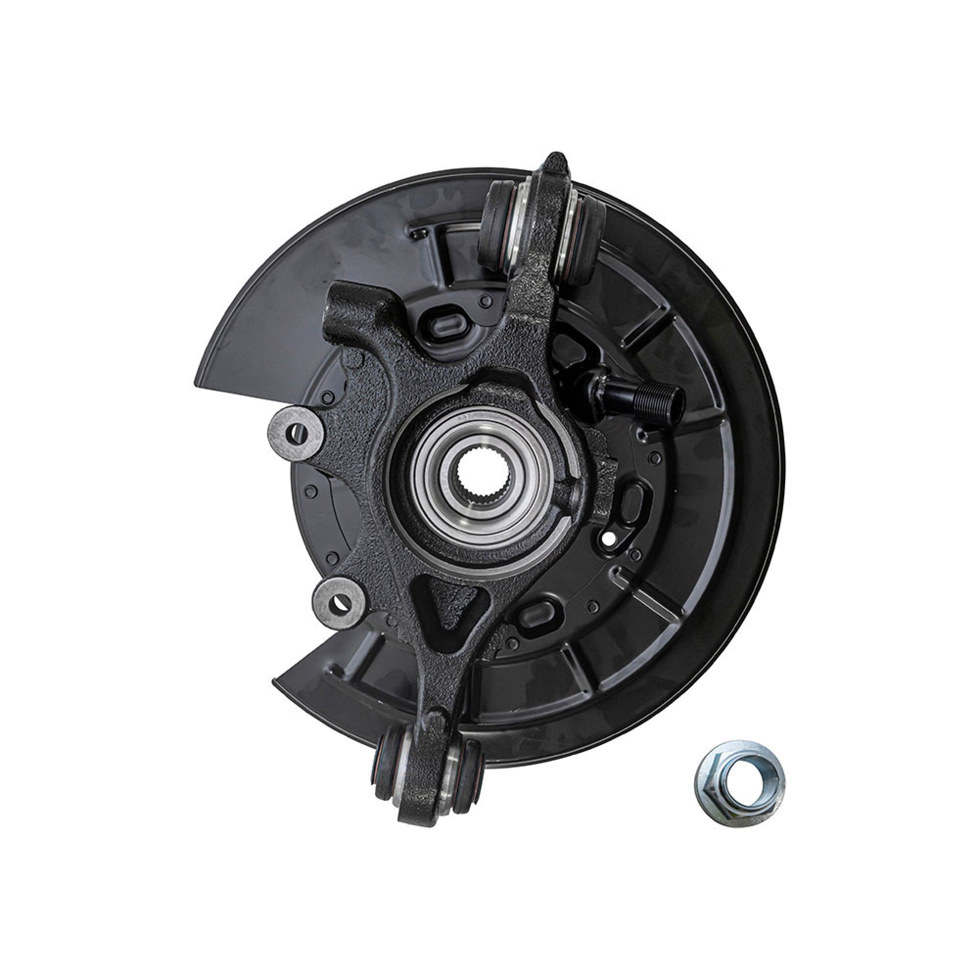 Knuckle and Hub Assembly LH D4