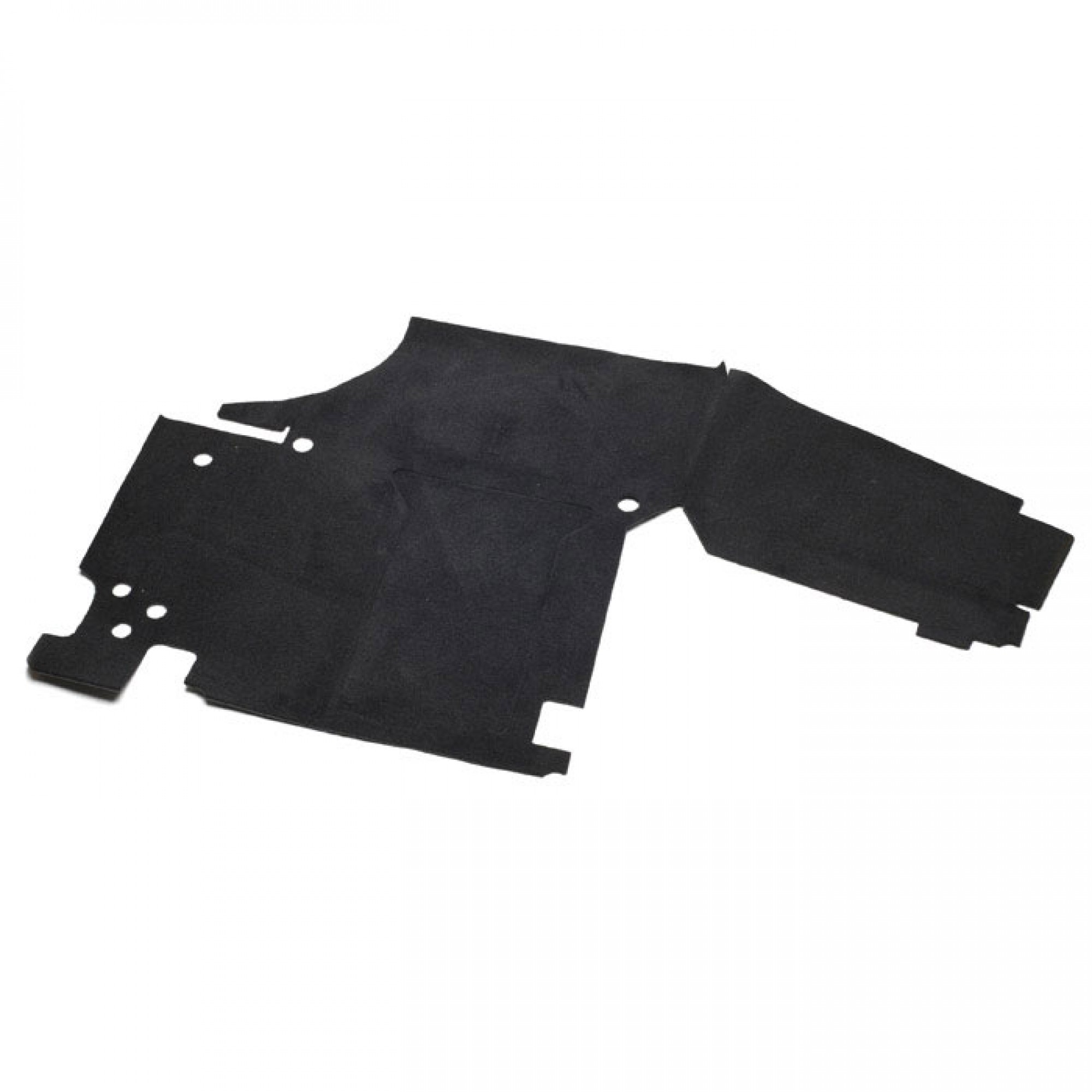 EAD500580PVJ - Carpet Heelboard Ebony Black R/H