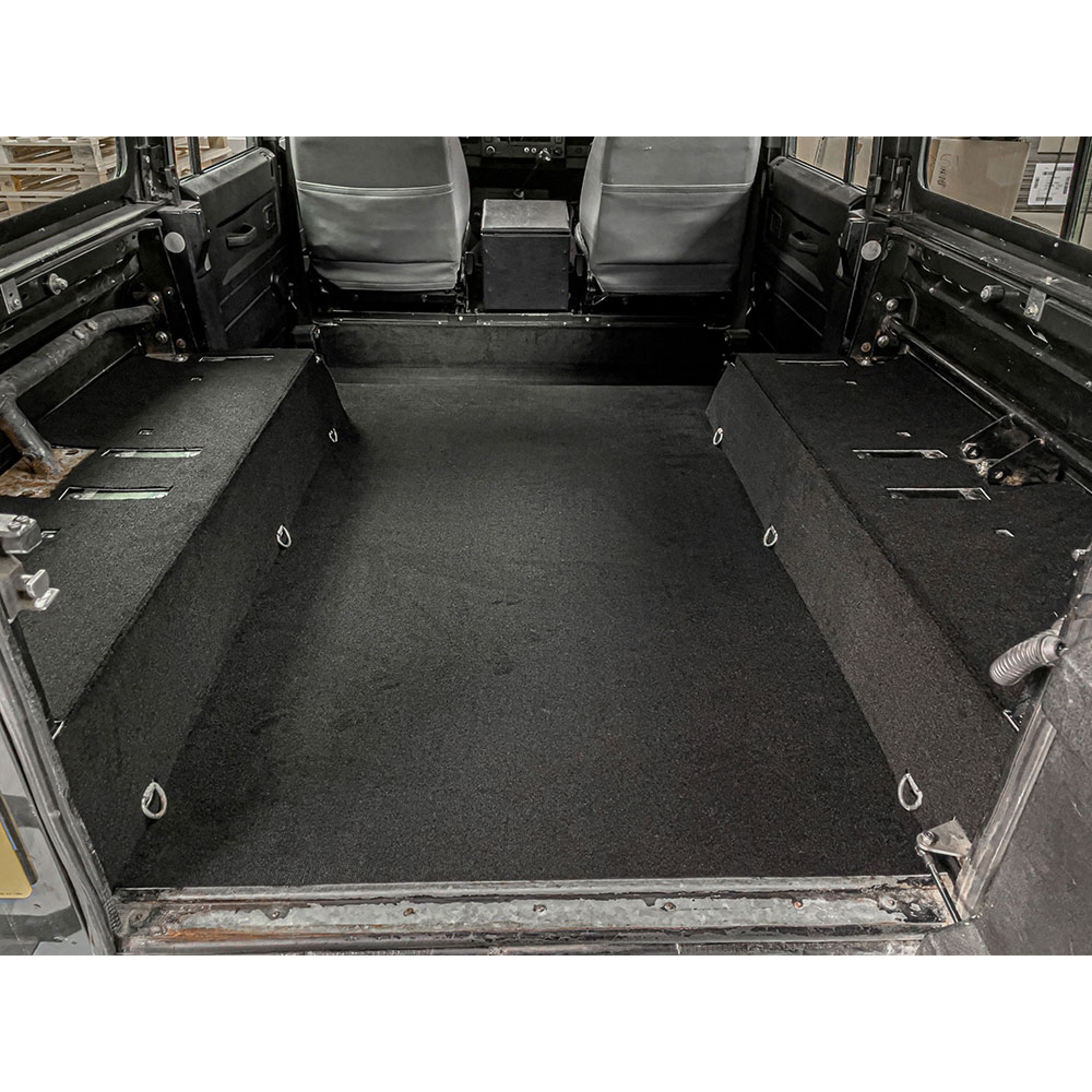Rear Body Carpet Set with Inward Facing Seats 300TDI TD5 110 Station Wagon