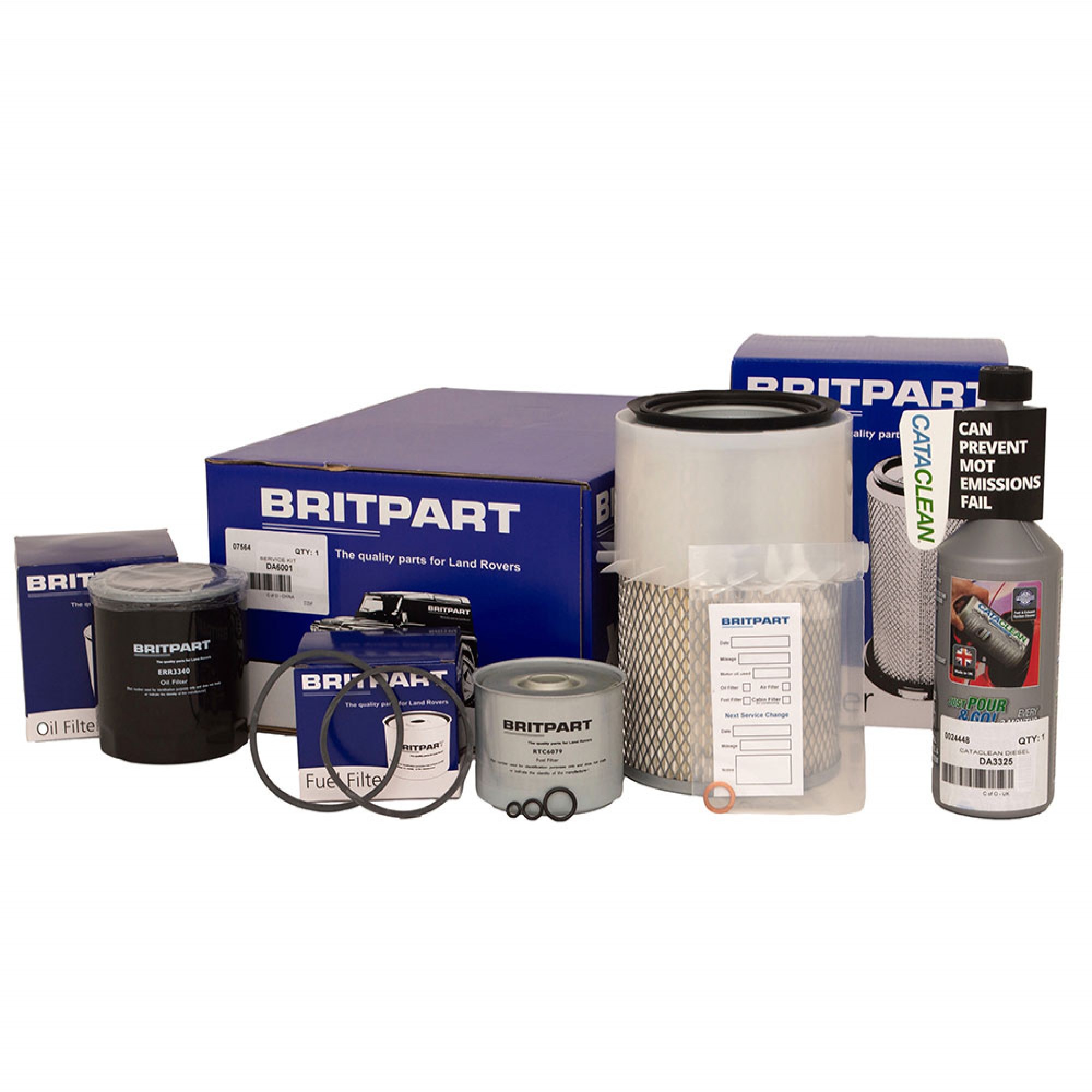 DA6001CAT - Britpart Defender Turbo Diesel Service Kit Inc Cataclean