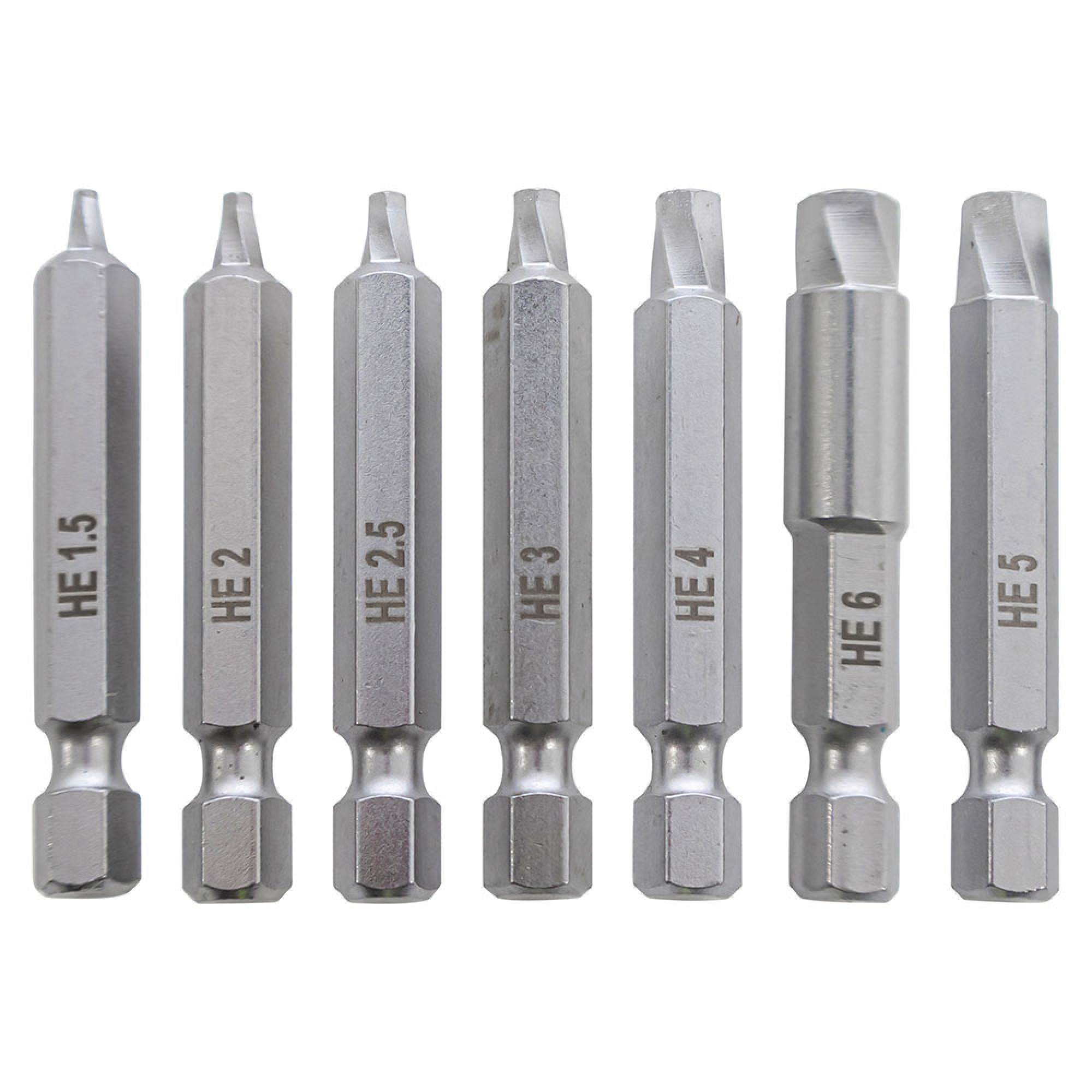Damaged Hex Bolt Extractor Set 7PC