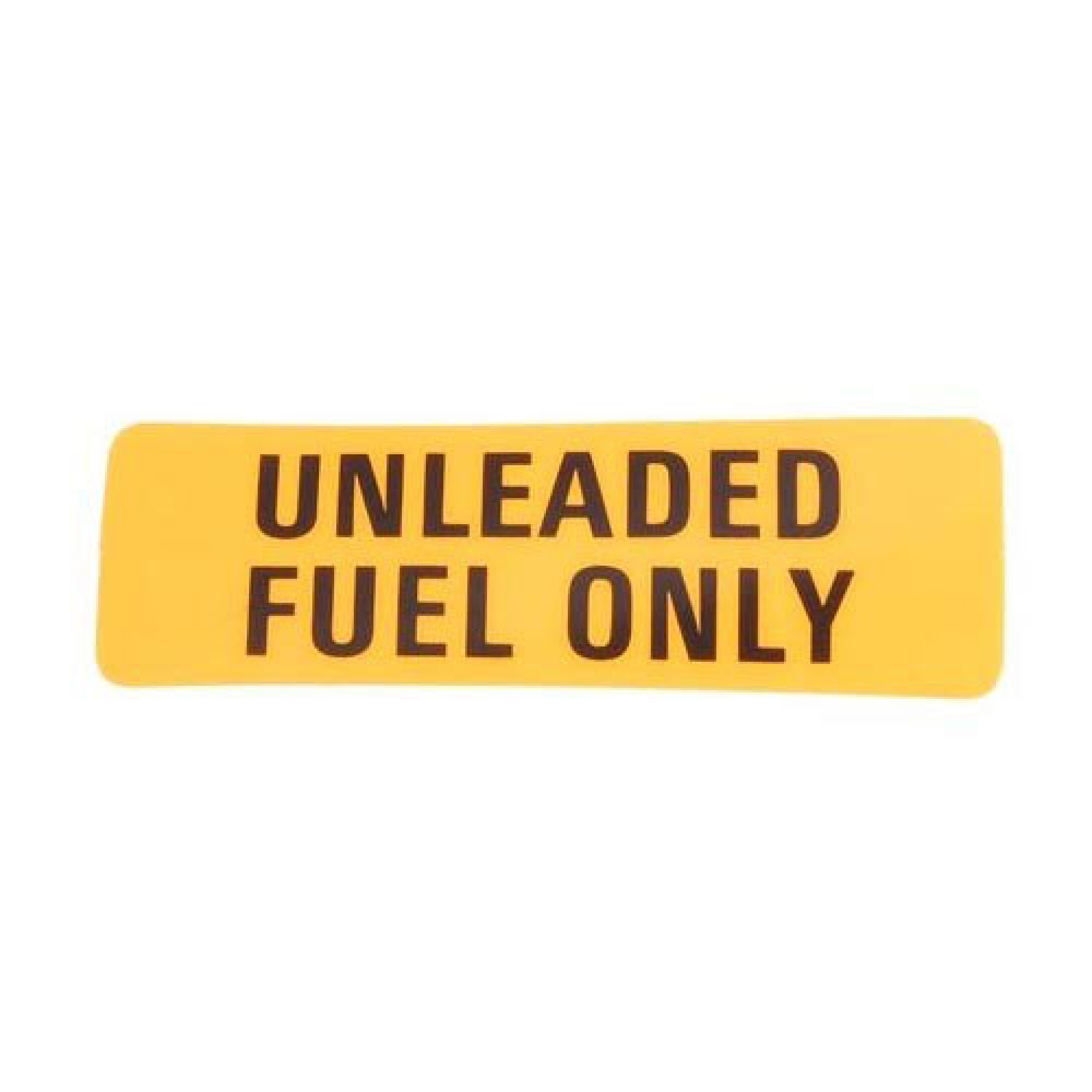 ESR387 - Unleaded Lable