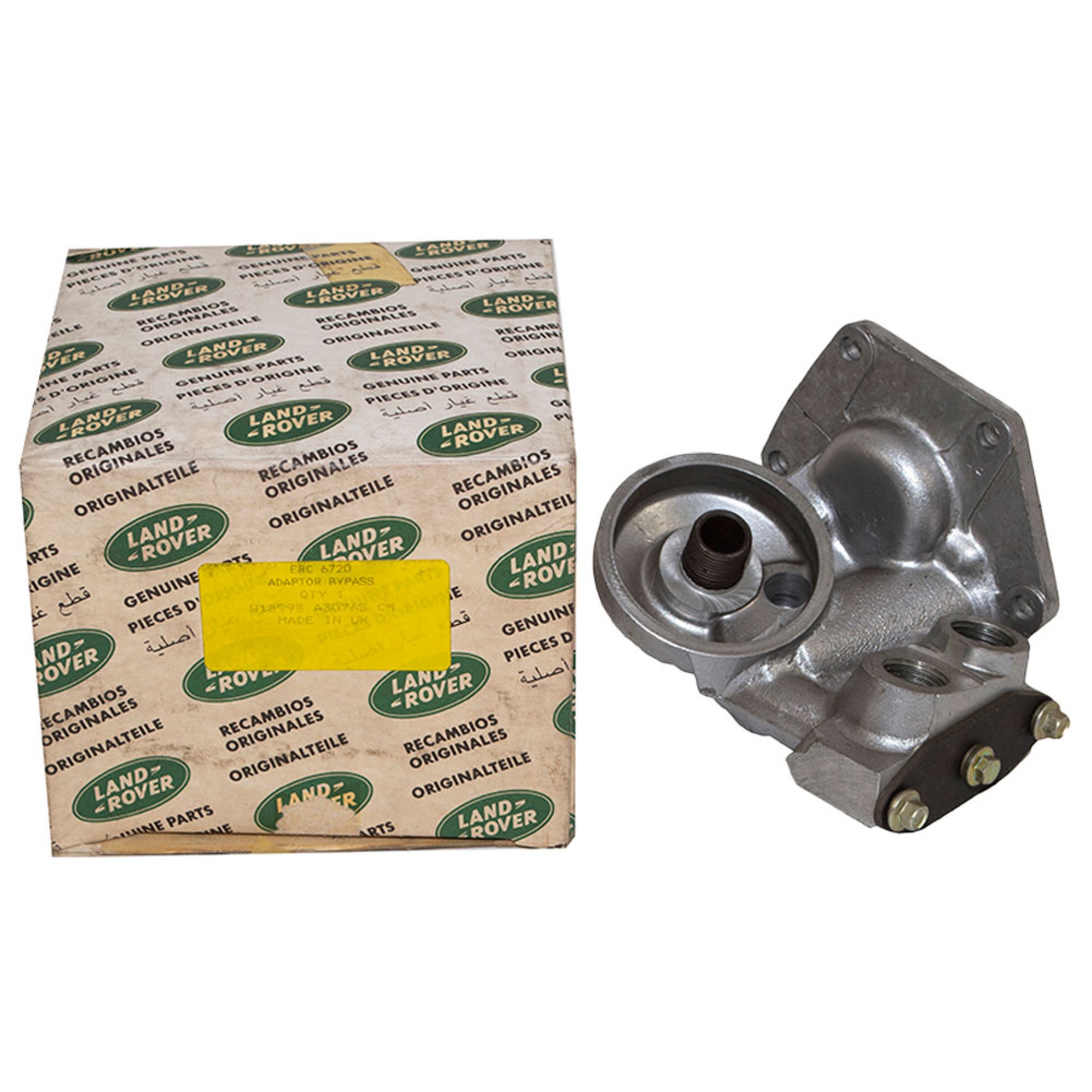 ERC6720 - Adaptor Assembly Bypass Oil Cooler 90/110 V8 upto FA429127