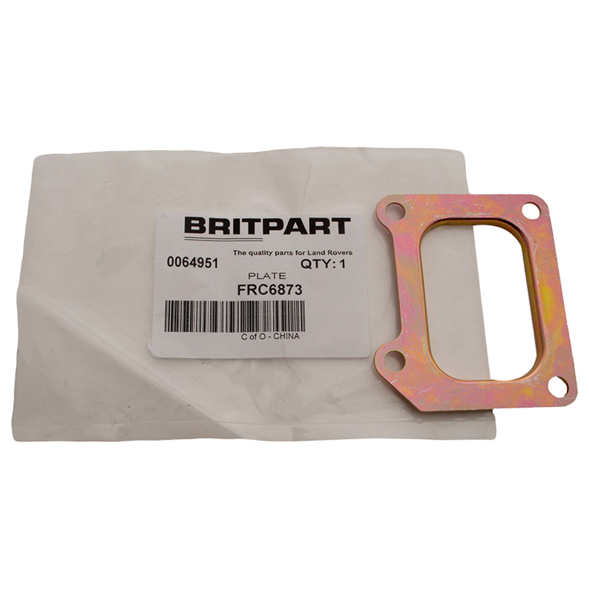 FRC6873 - Plate for Gear Lever Housing Transfer Box 90/110