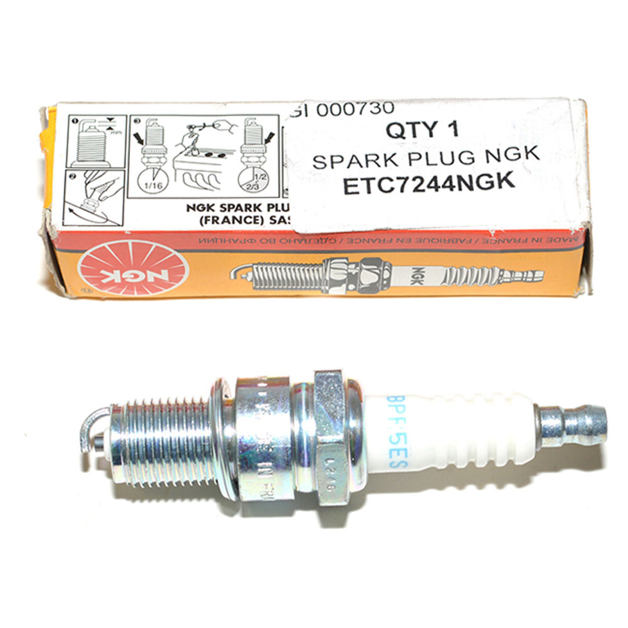 ETC7244NGK - Ngk Spark Plug RSN12YC 0.035 Inch Gap V8 Ef