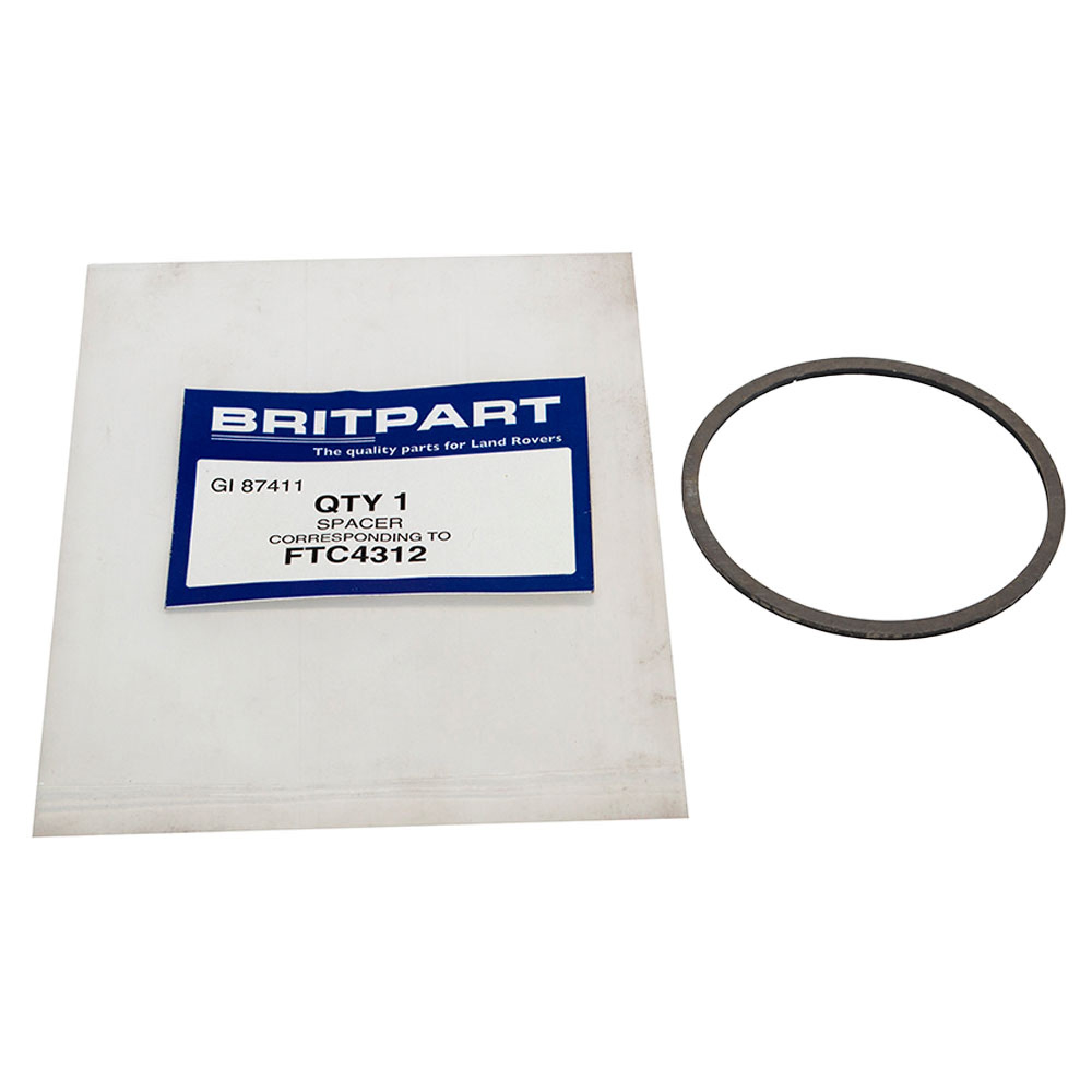 FTC4312 - Shim Countershaft Bearing Plate 1.877/1.852mm