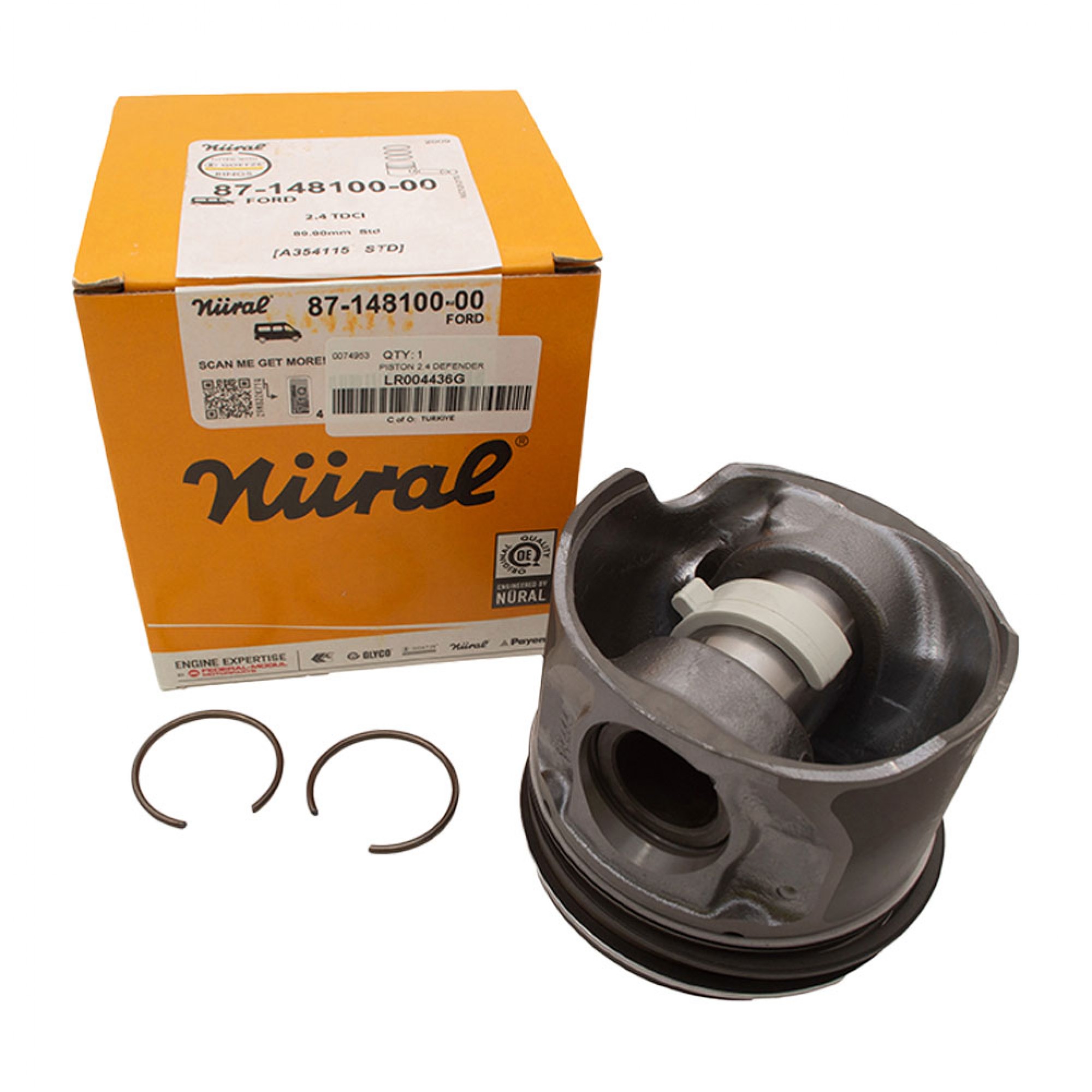LR004436G - Nural Grade A Piston 2.4 Defender