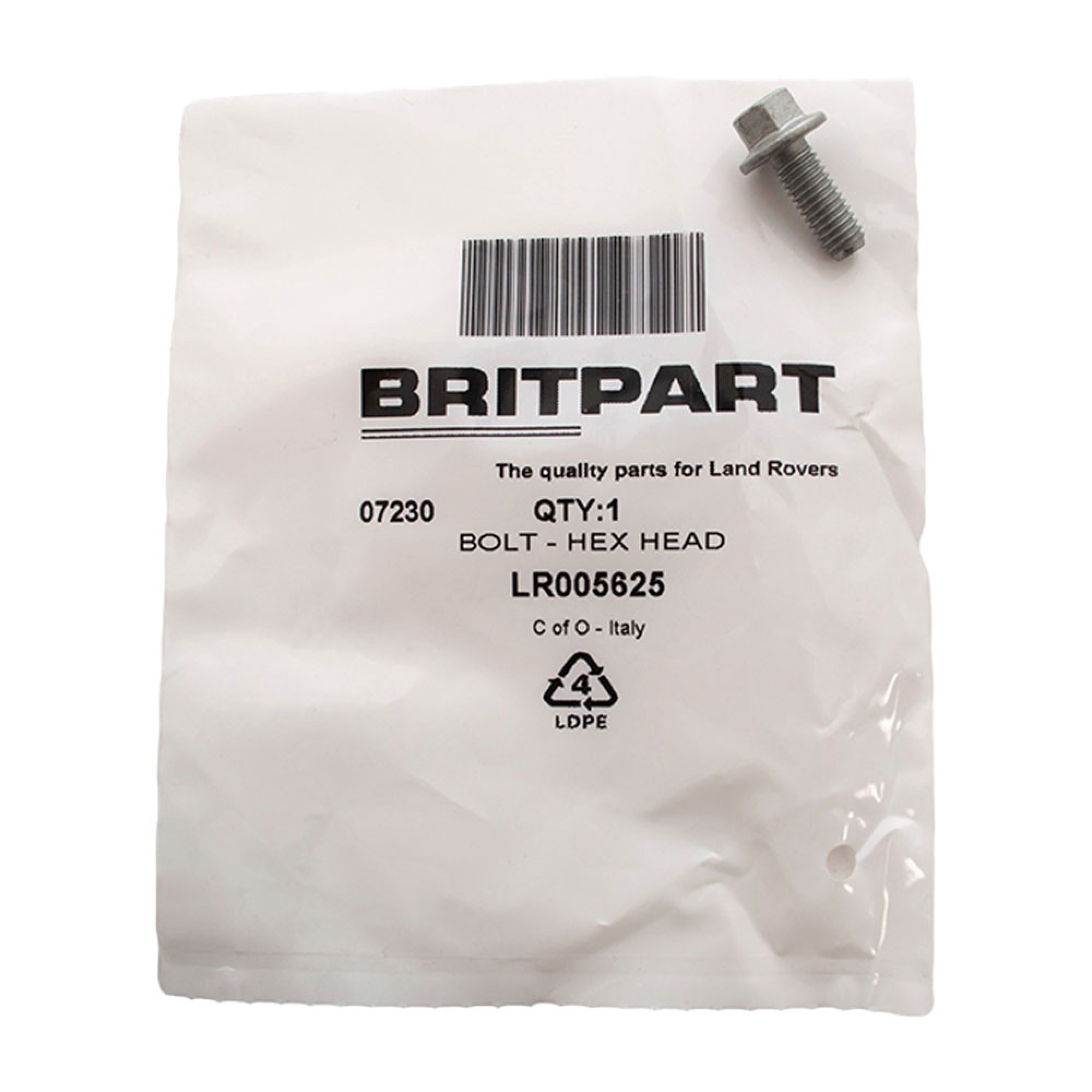 LR005625 - M6 x 16mm Hex Head