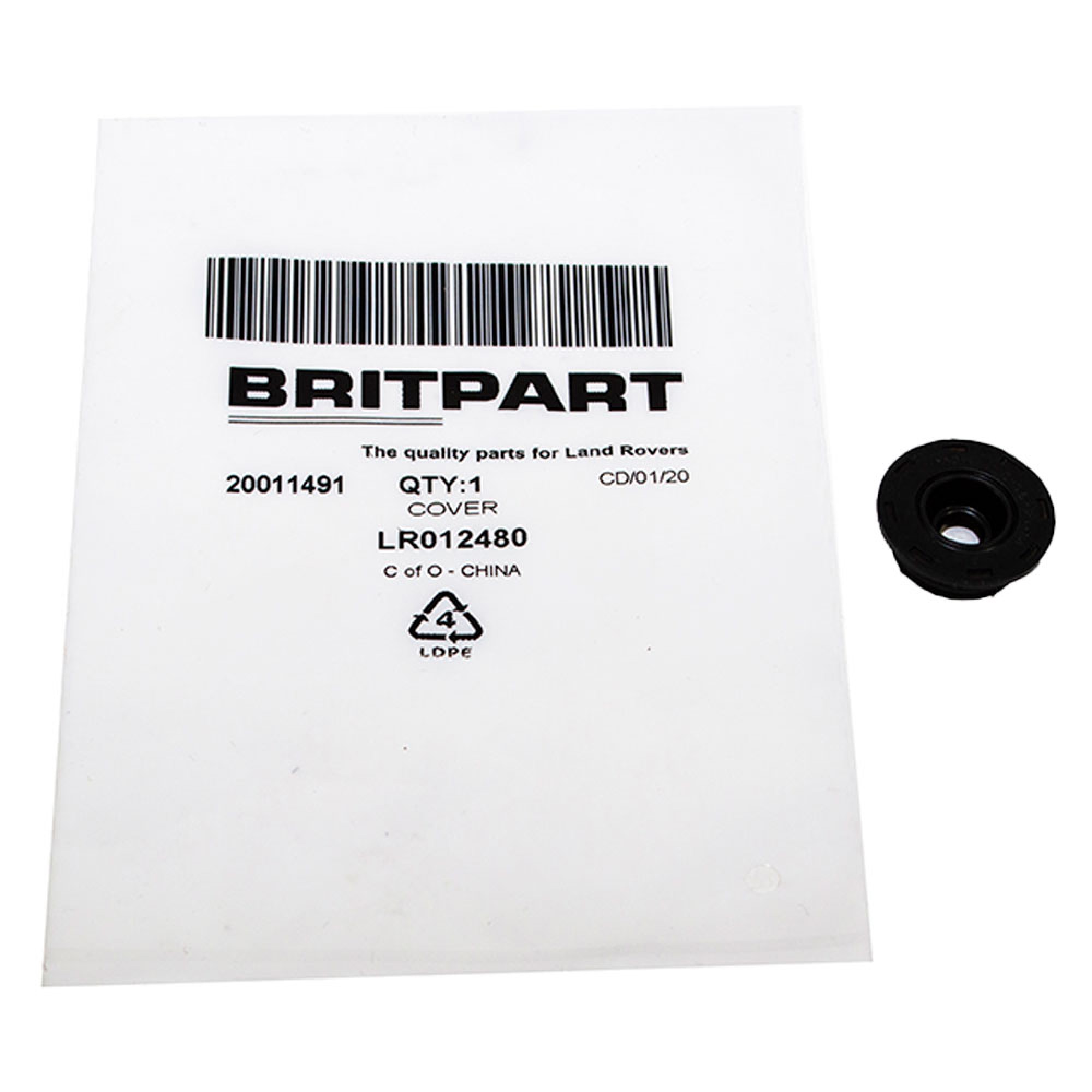 LR012480 - Small Seal in Rocker Cover 2.4 Puma Engine